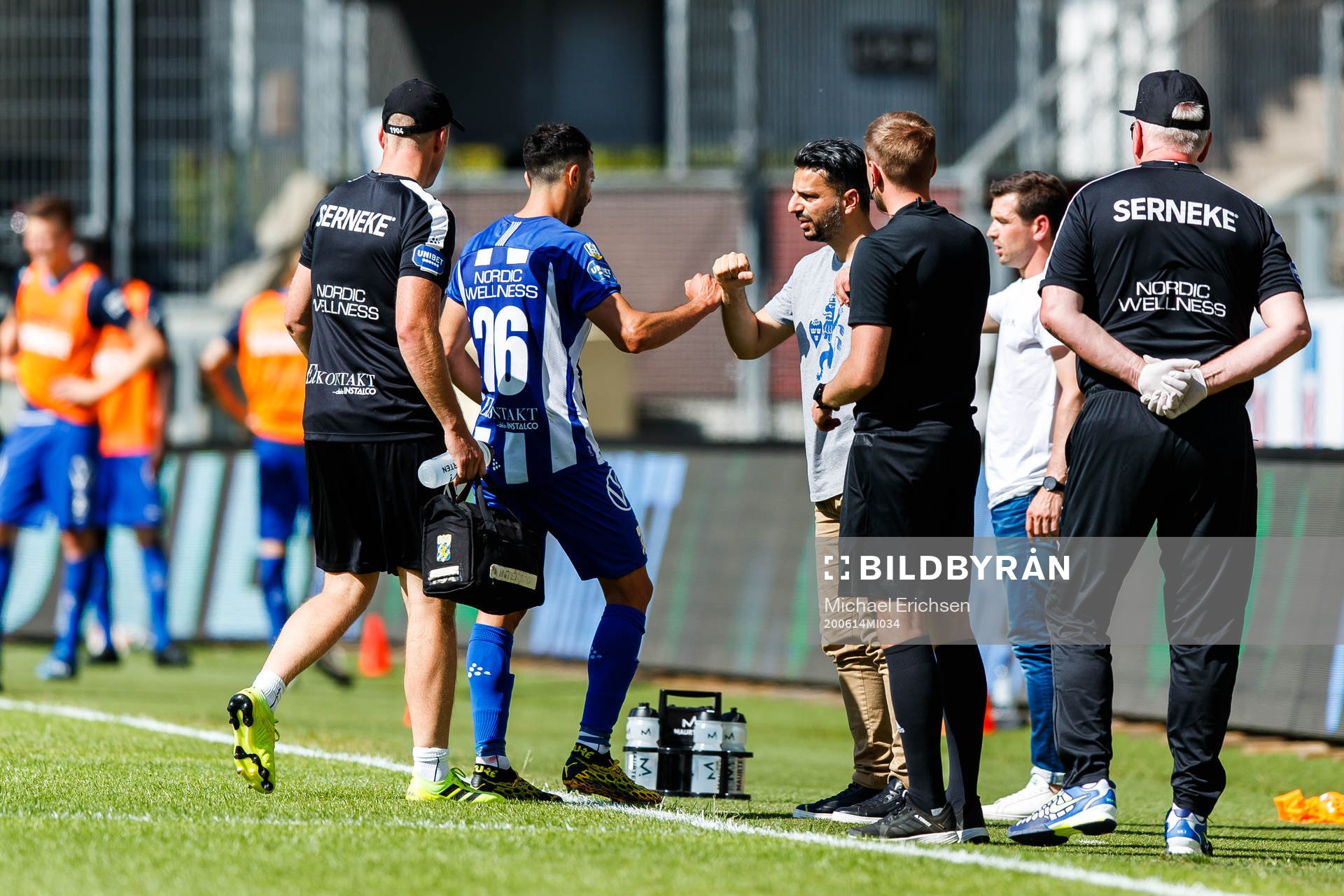 IFK Göteborgs André Calisir byts ut