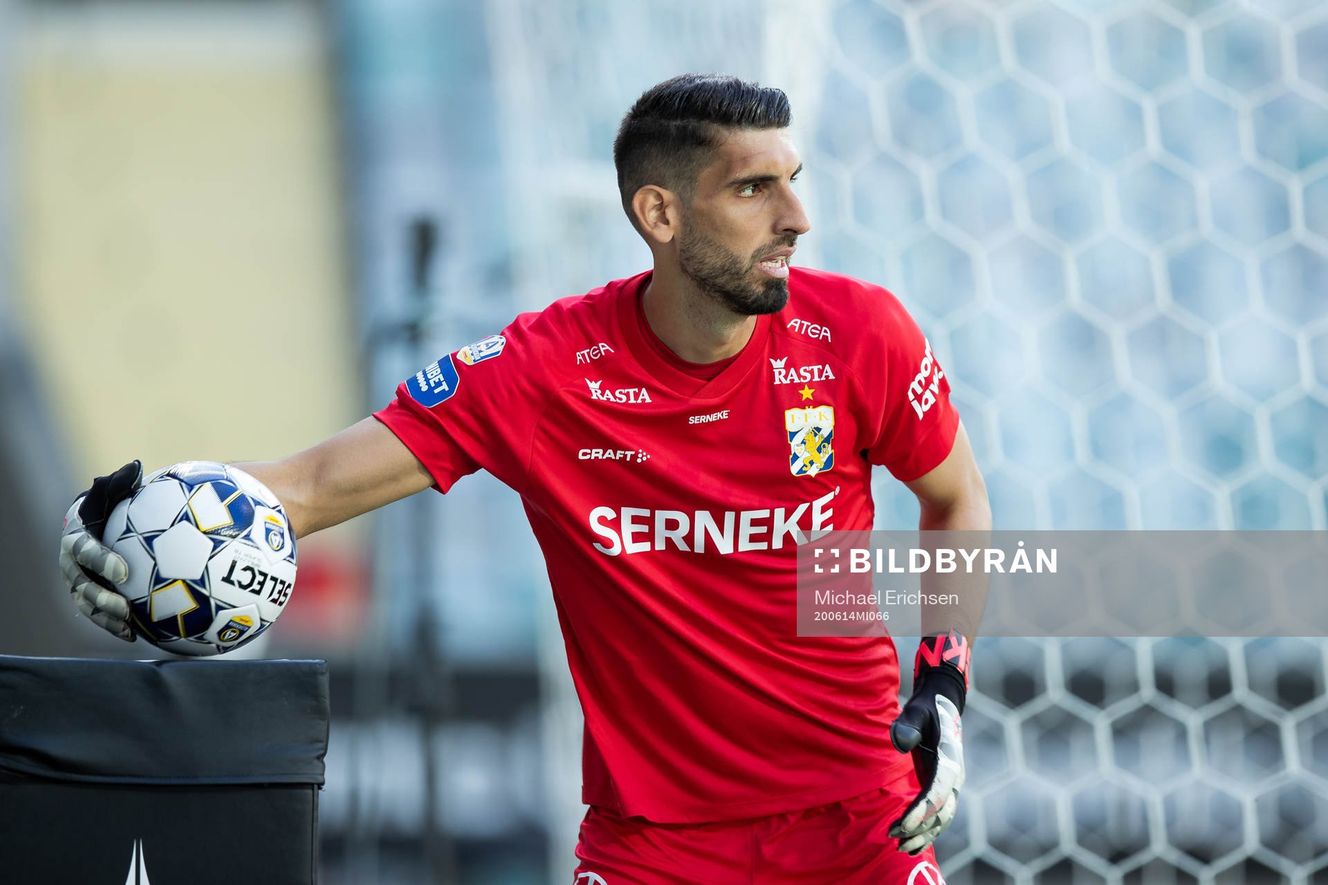 IFK Göteborgs målvakt Giannis Anestis