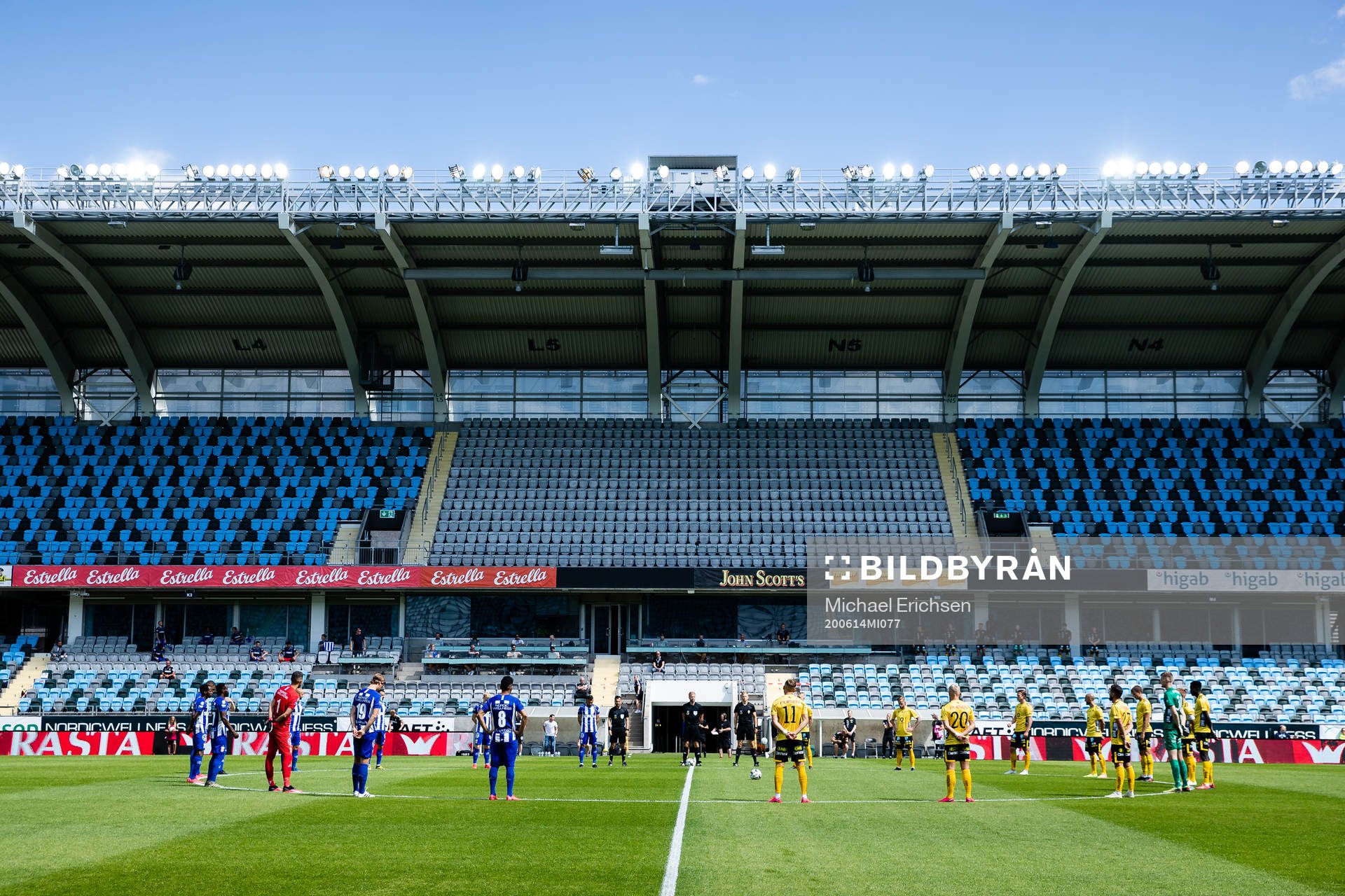 IFK Göteborgs och Elfsborgs spelare