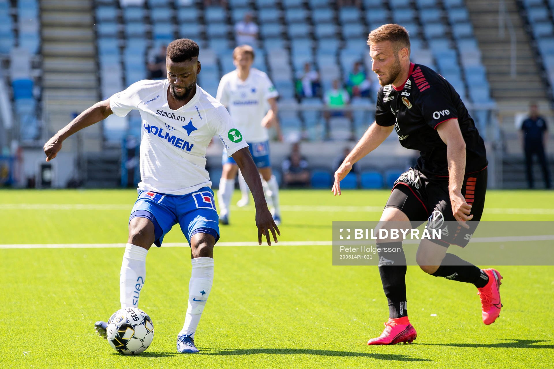 IFK Norrköpings Maic Sema och Kalmars Fidan Aliti