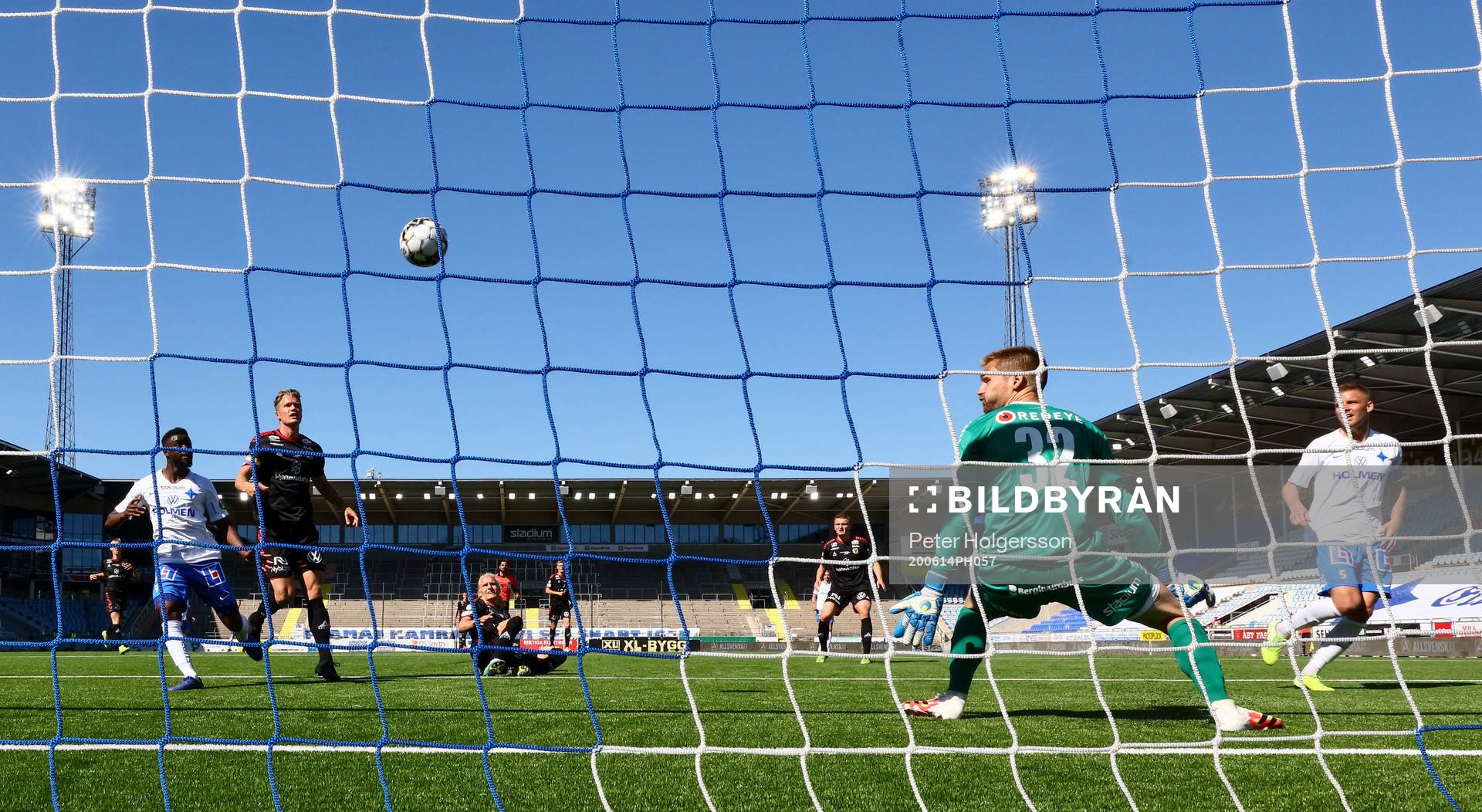 Mål 2-1 av IFK Norrköpings Christoffer Nyman förbi