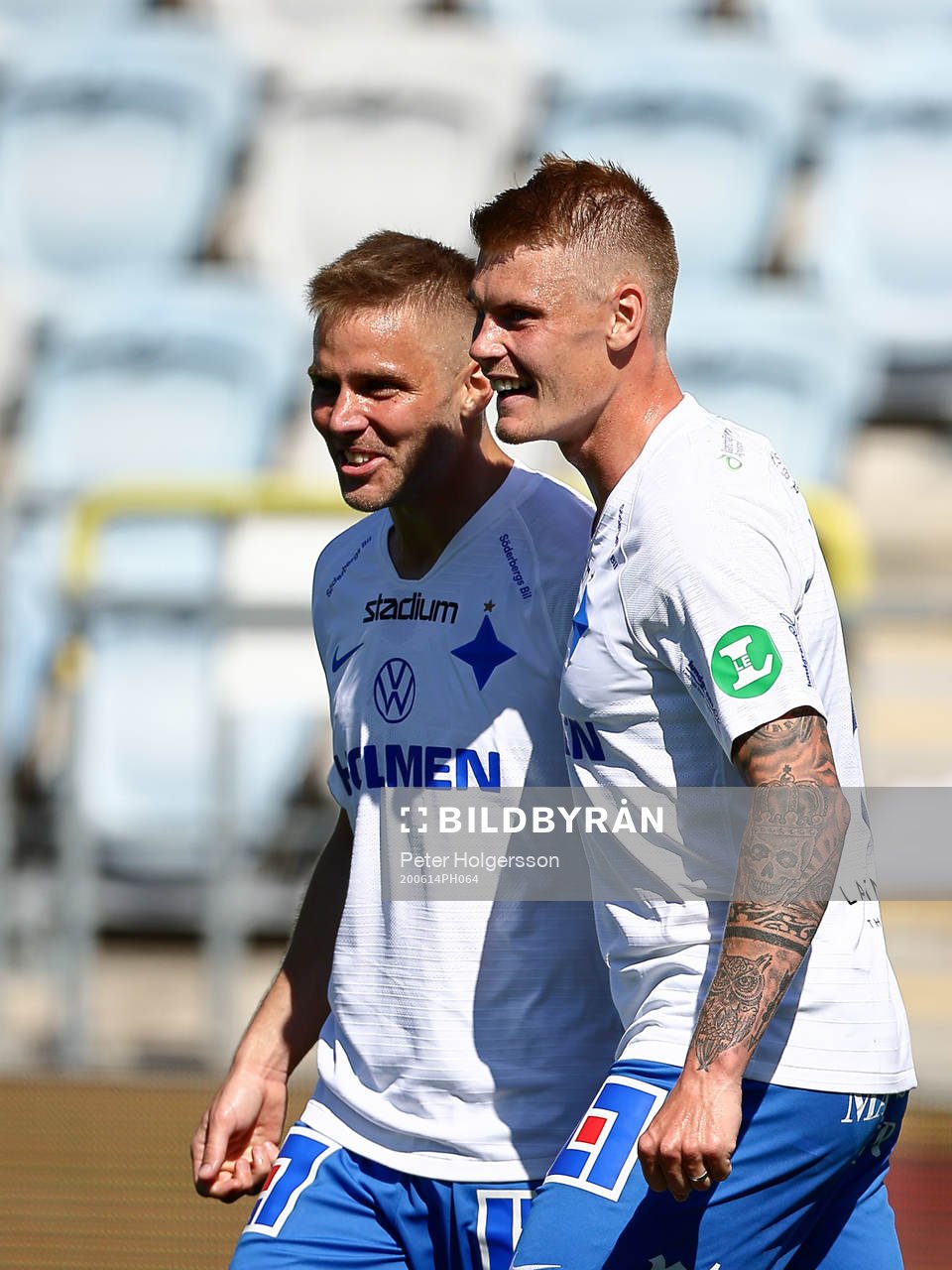 IFK Norrköpings Christoffer Nyman och Eric Smith