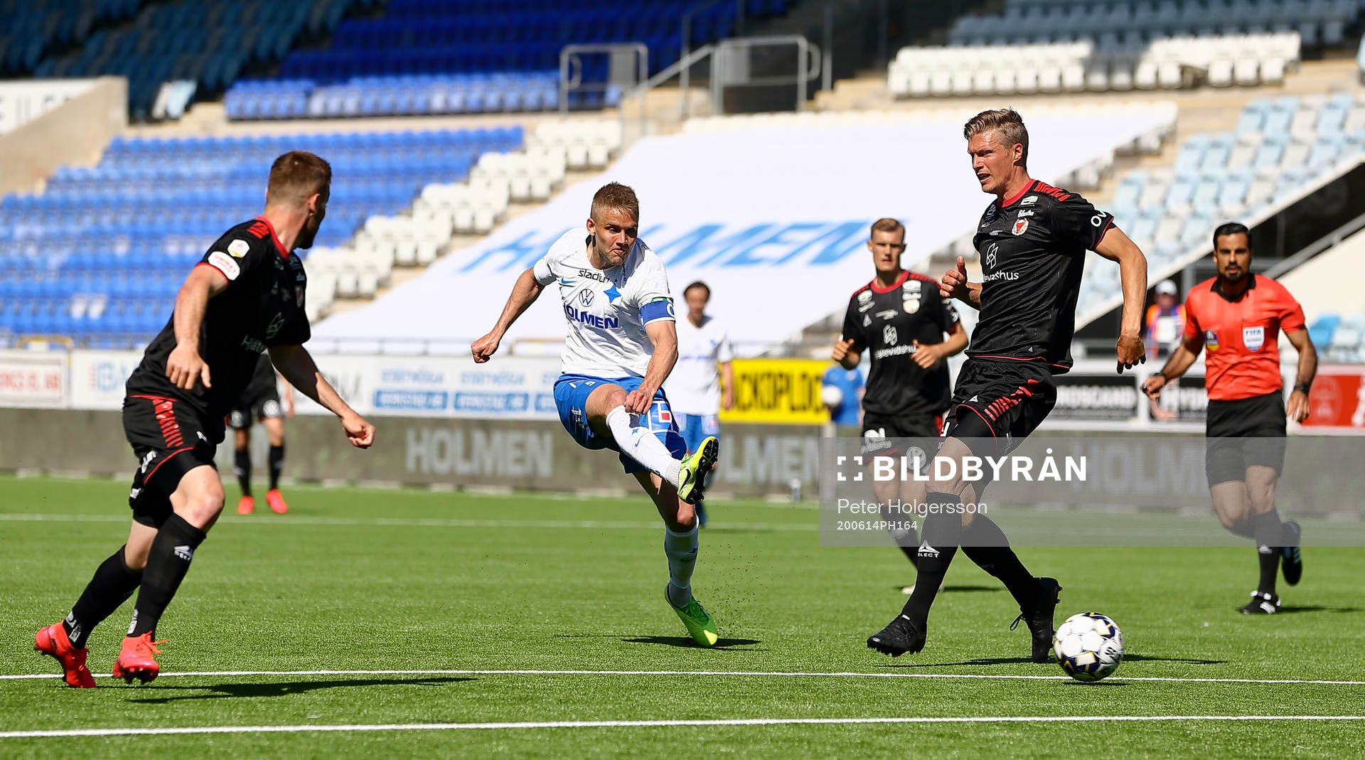 IFK Norrköpings Christoffer Nyman och Kalmars Viktor Elm
