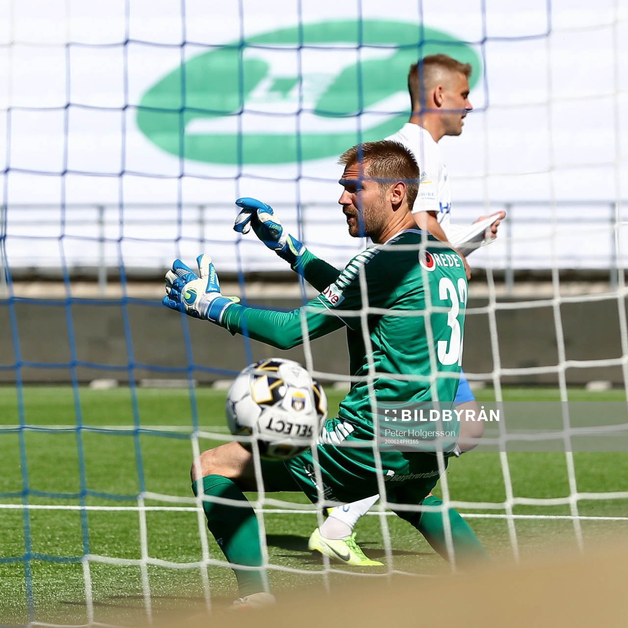 Mål 2-1 av IFK Norrköpings Christoffer Nyman förbi