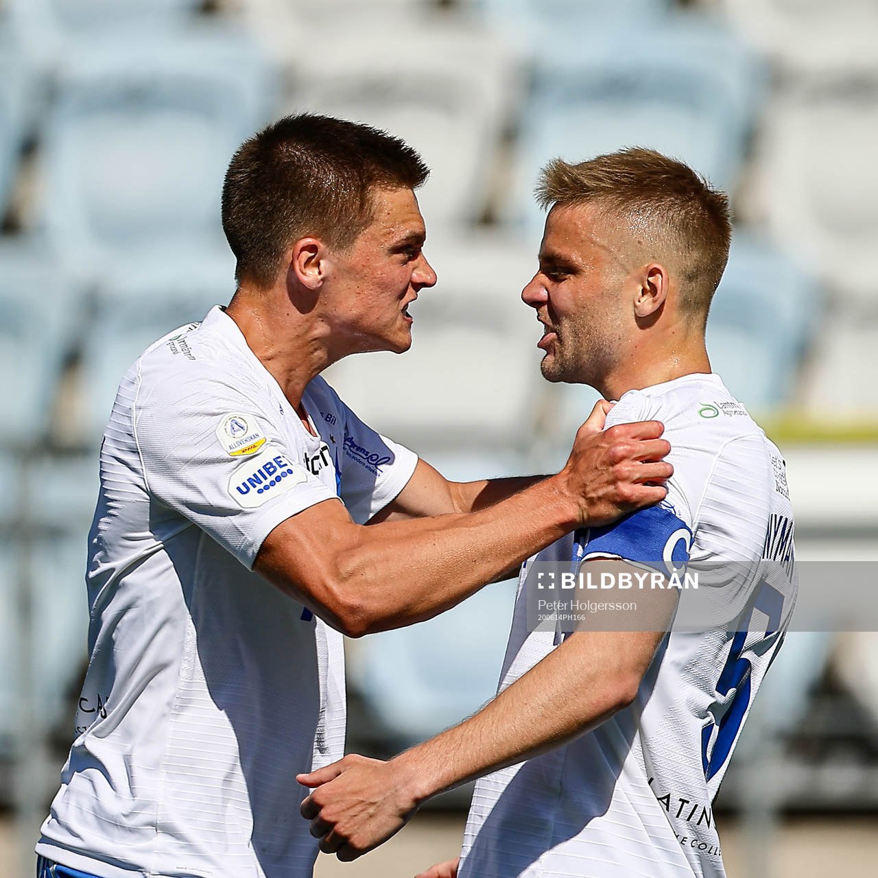 under fotbollsmatchen i Allsvenskan mellan IFK Norrköping