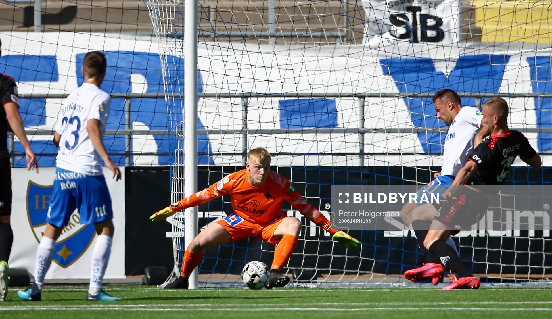 IFK Norrköpings målvakt Isak Pettersson