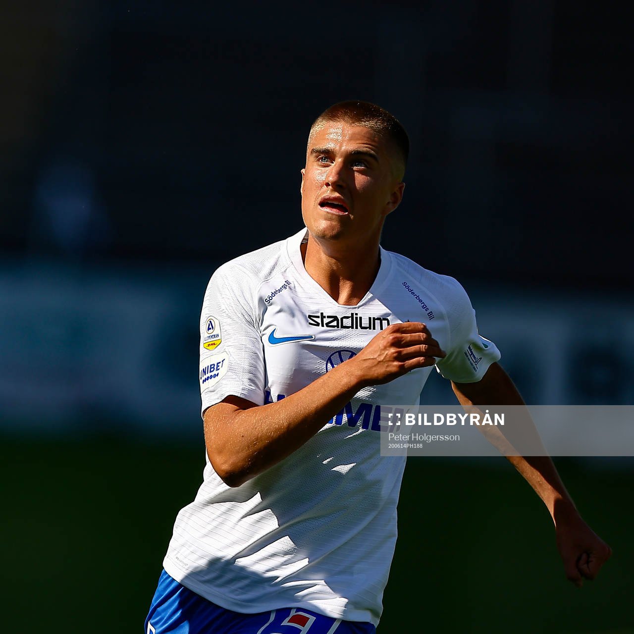 IFK Norrköpings IFK Norrköpings Carl Björk under fotbollsmatchen i Allsvenskan mellan IFK Norrköping och Kalmar den 14 juni 2020 i Norrköping.