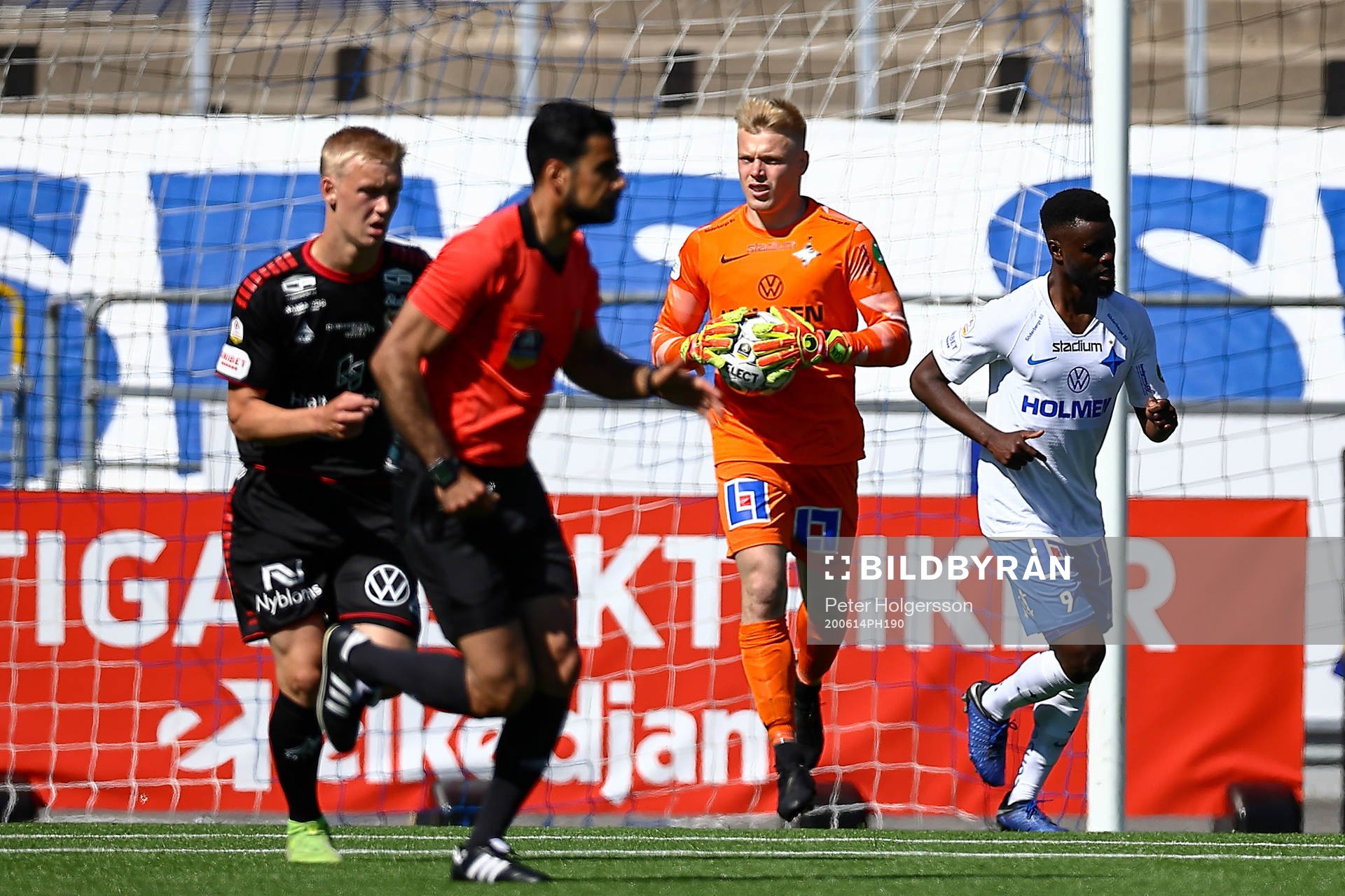 IFK Norrköpings målvakt Isak Pettersson