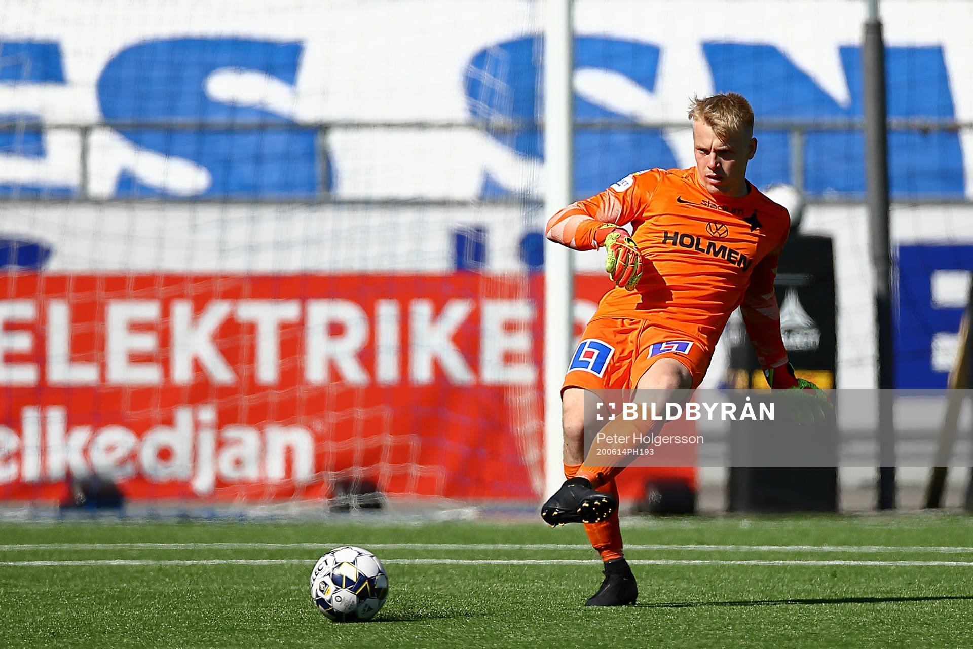 IFK Norrköpings målvakt Isak Pettersson