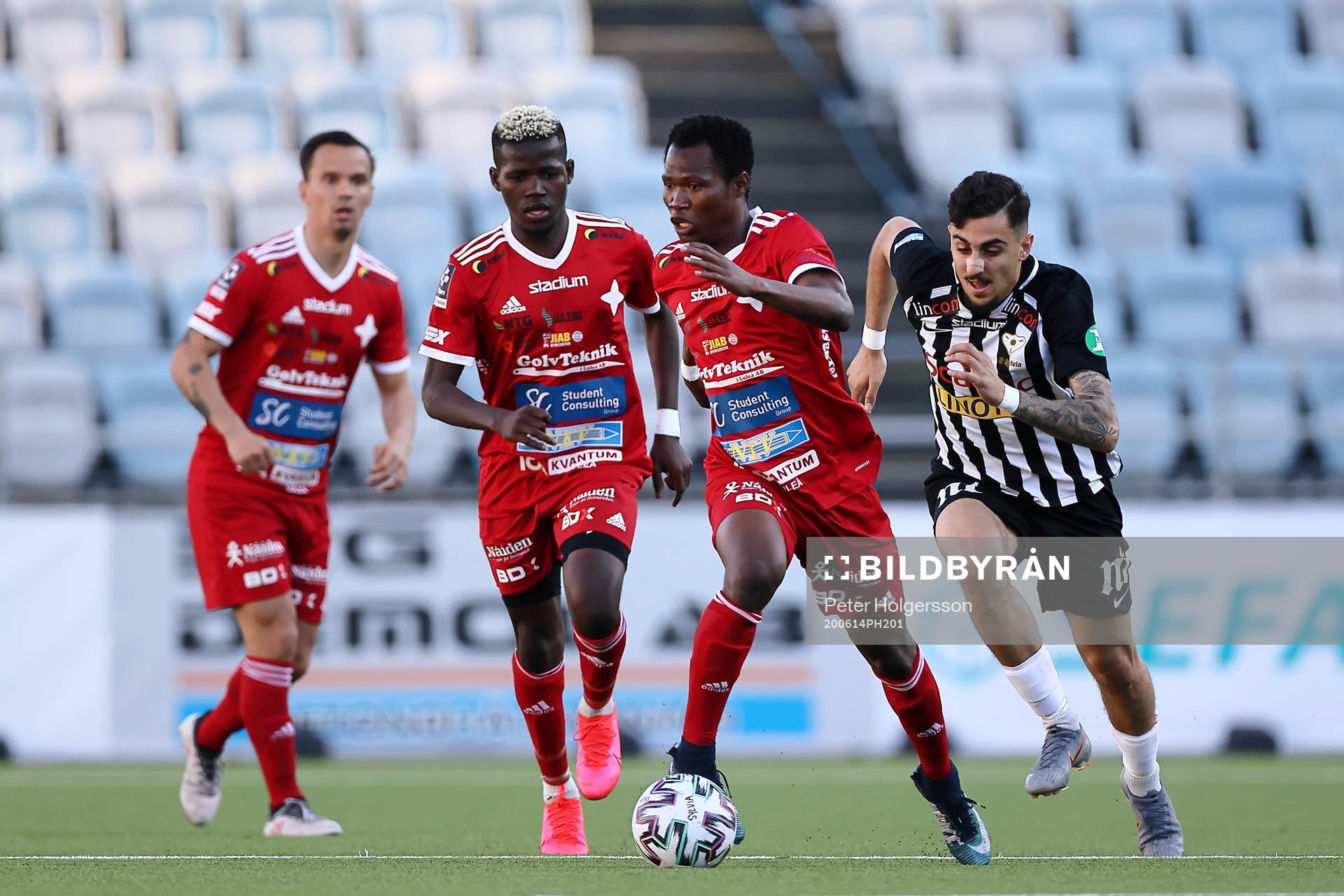 Luleås Mamadou Kouyaté, Sylvester Simba och Sylvias