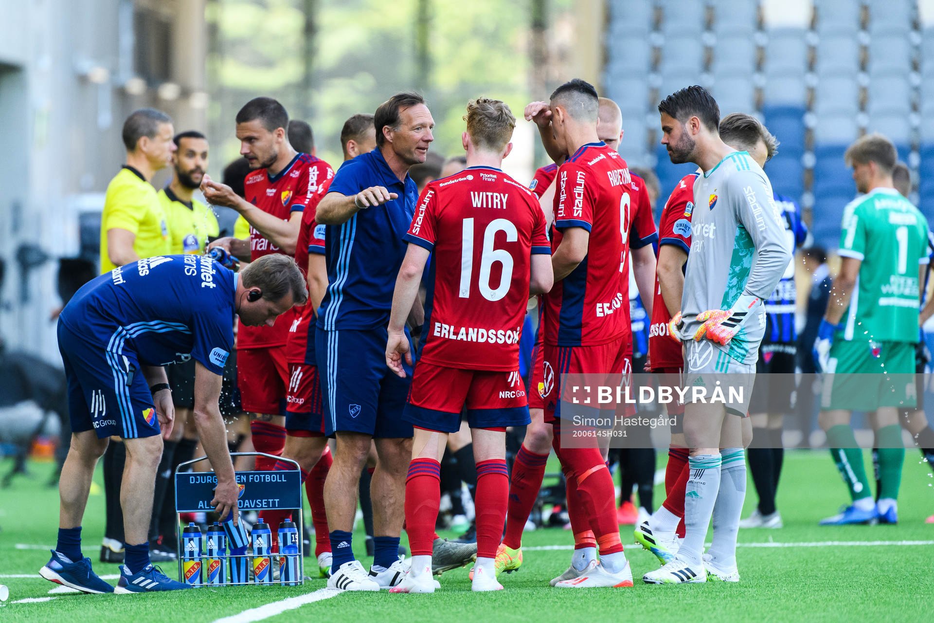 Djurgårdens tränare Kim Bergstrand