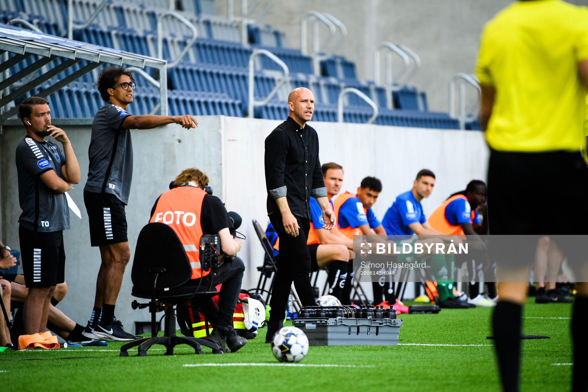 Sirius tränare Henrik Rydström