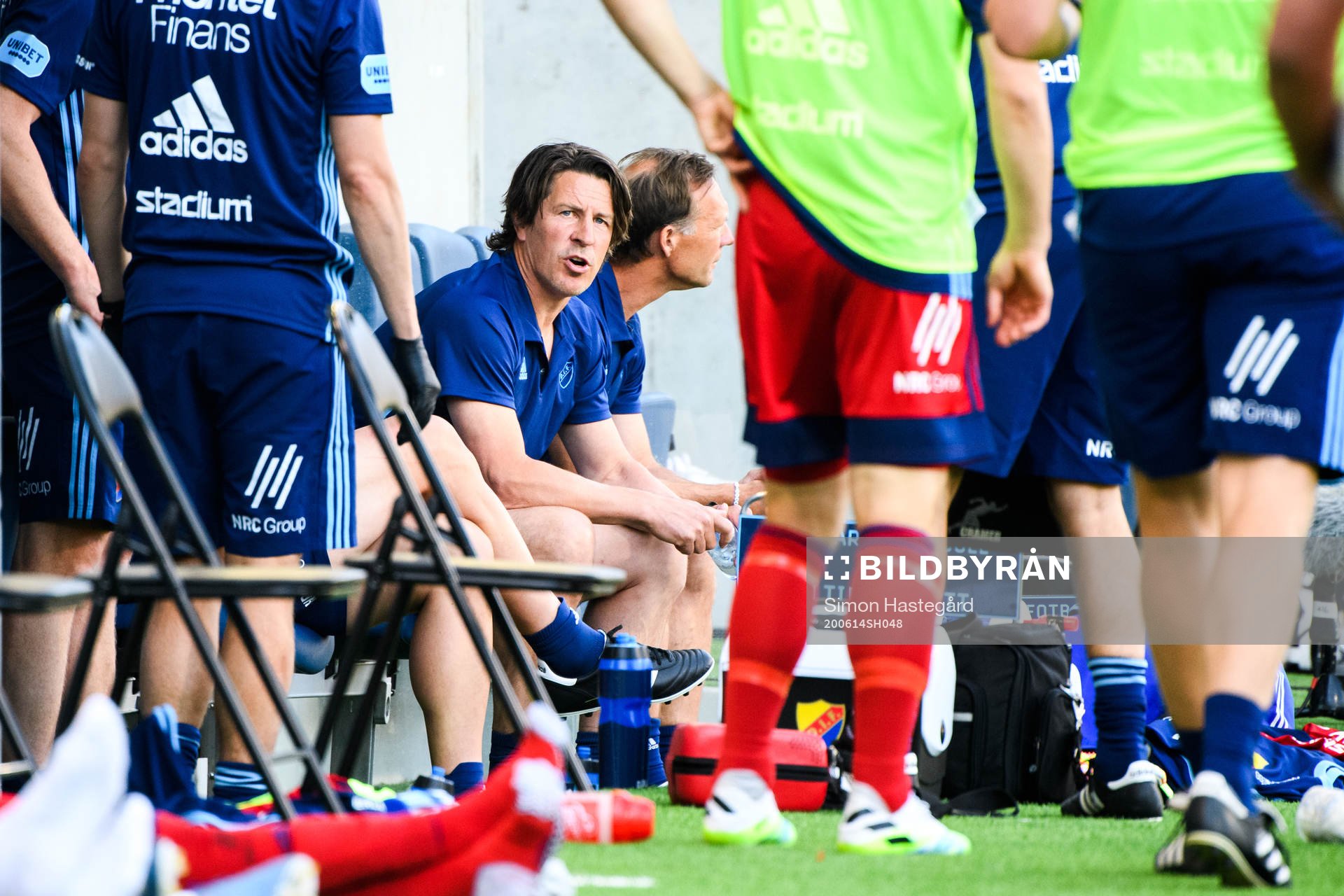 Djurgårdens tränare Thomas Lagerlöf
