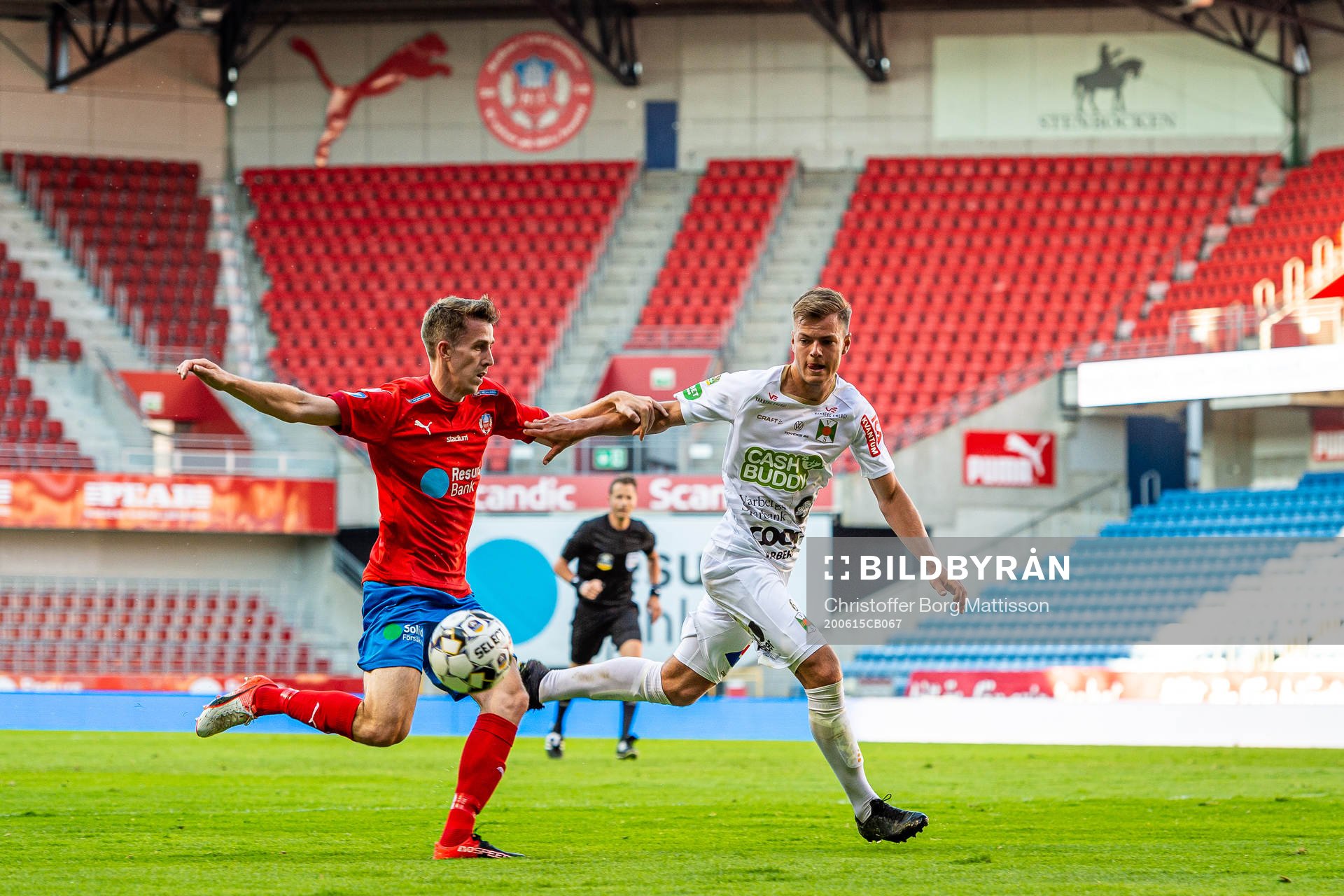 Helsingborgs Adam Eriksson och Varbergs Albin Winbo