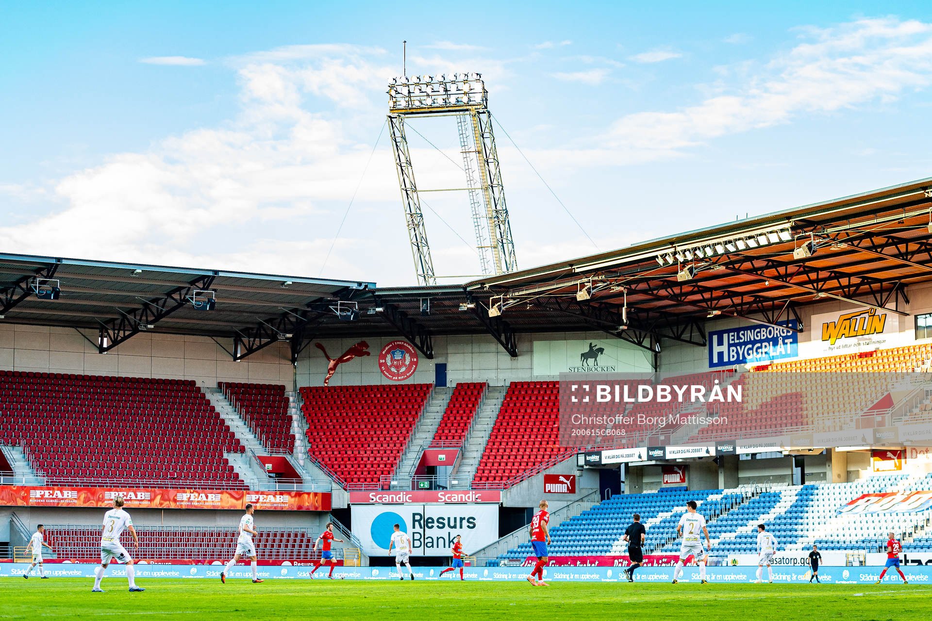 Interiör vy över Olympia