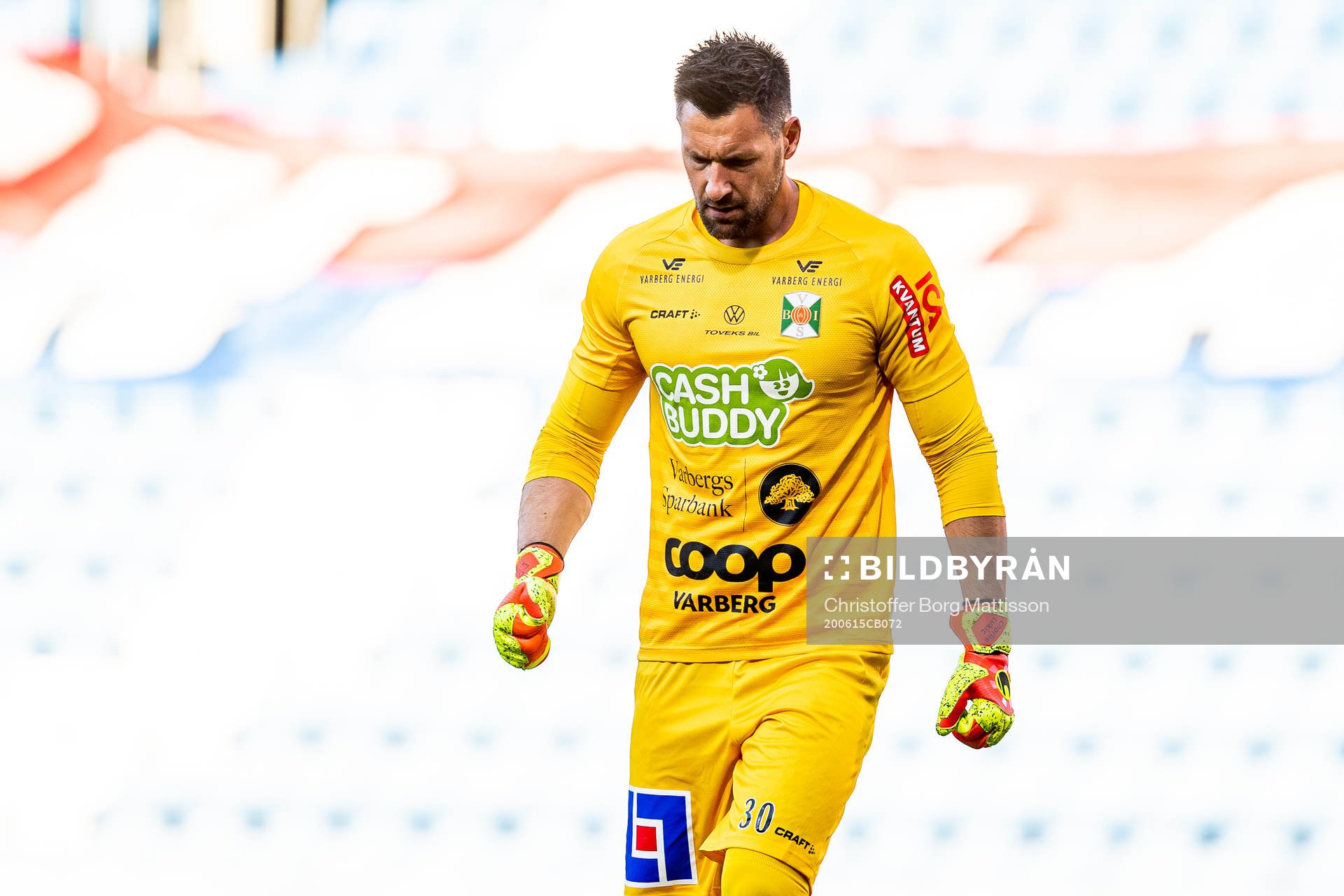 Varbergs målvakt Stojan Lukic