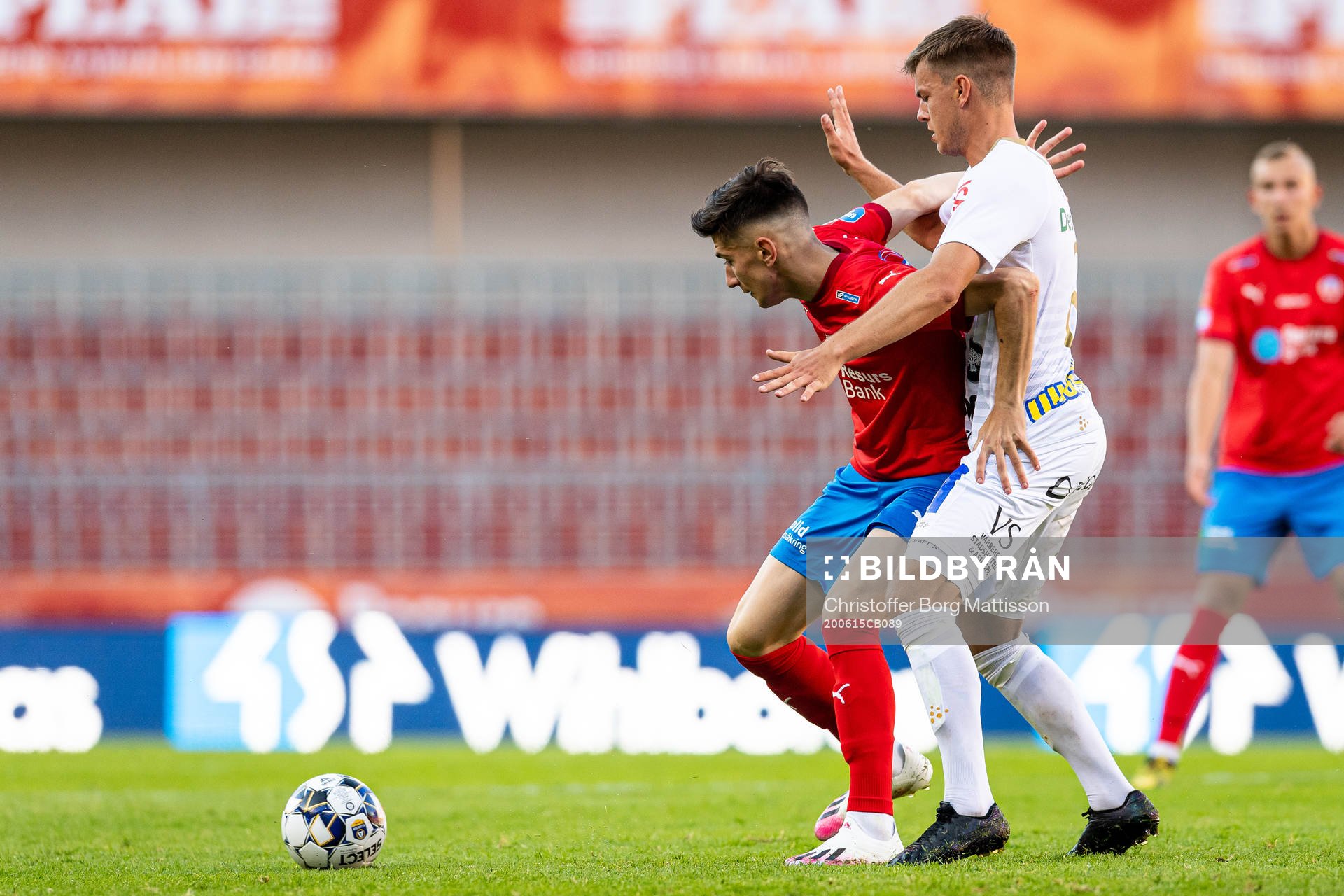 Helsingborgs Armin Gigovic och Varbergs Albin Winbo
