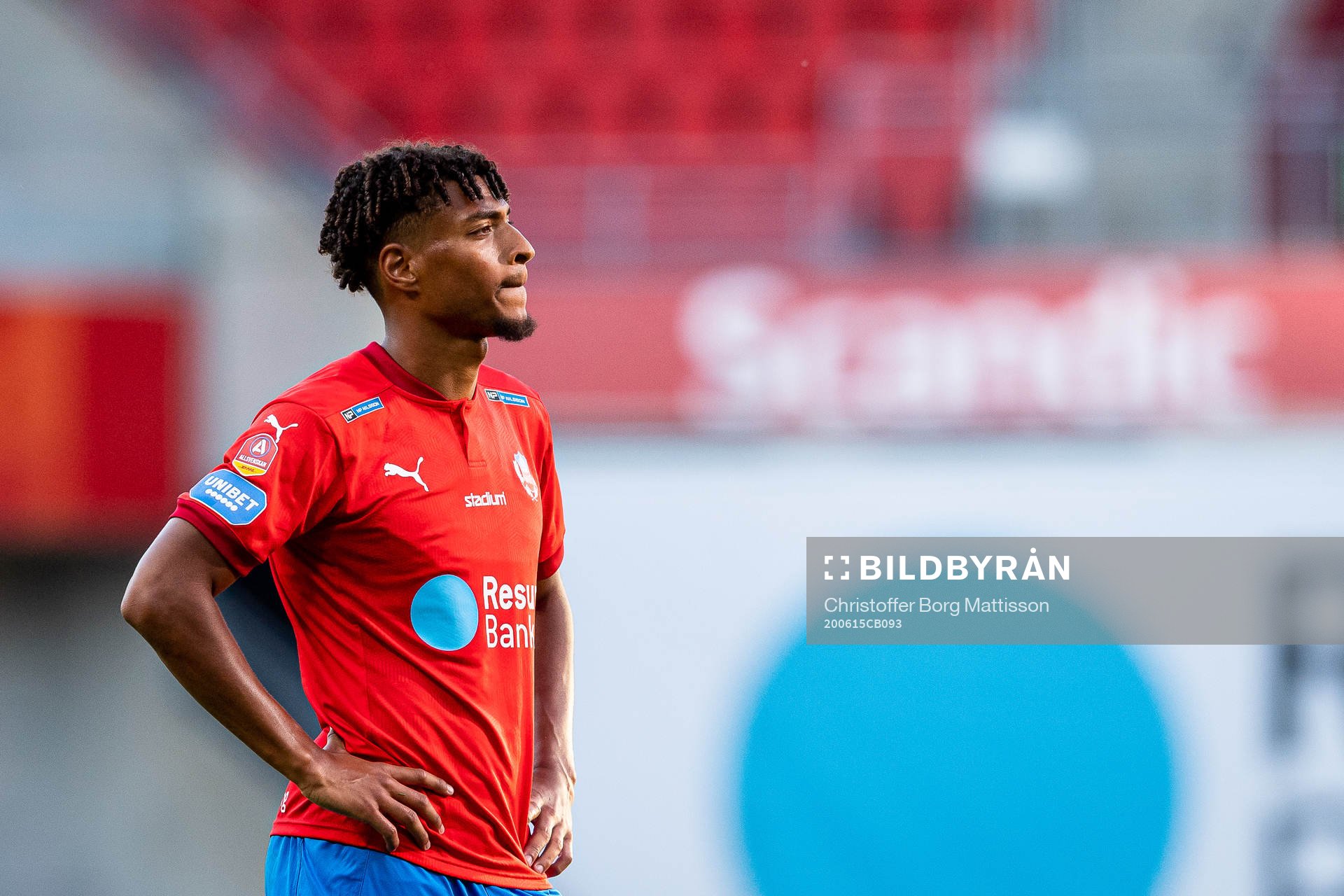 Helsingborgs Joseph Ceesay deppar