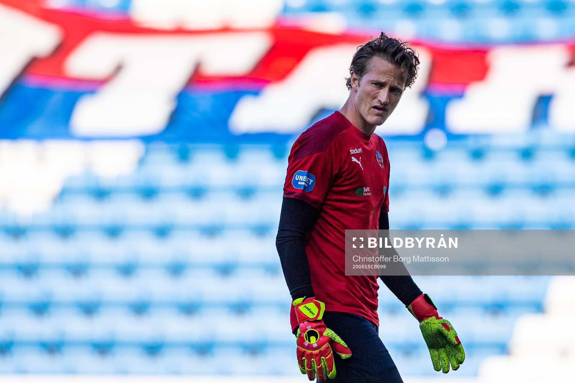 Helsingborgs målvakt Anders Lindegaard
