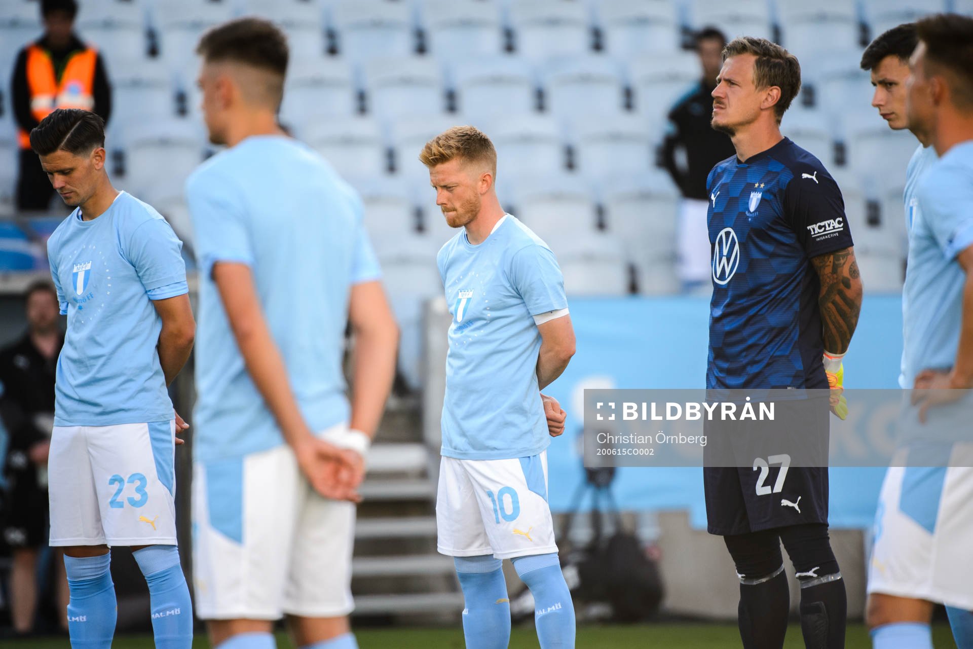 Malmö FFs Marcus Antonsson, Anders Christiansen och