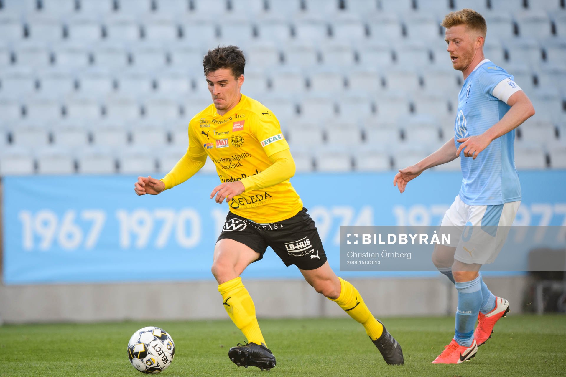 Mjällbys Jesper Gustavsson och Malmö FFs Anders
