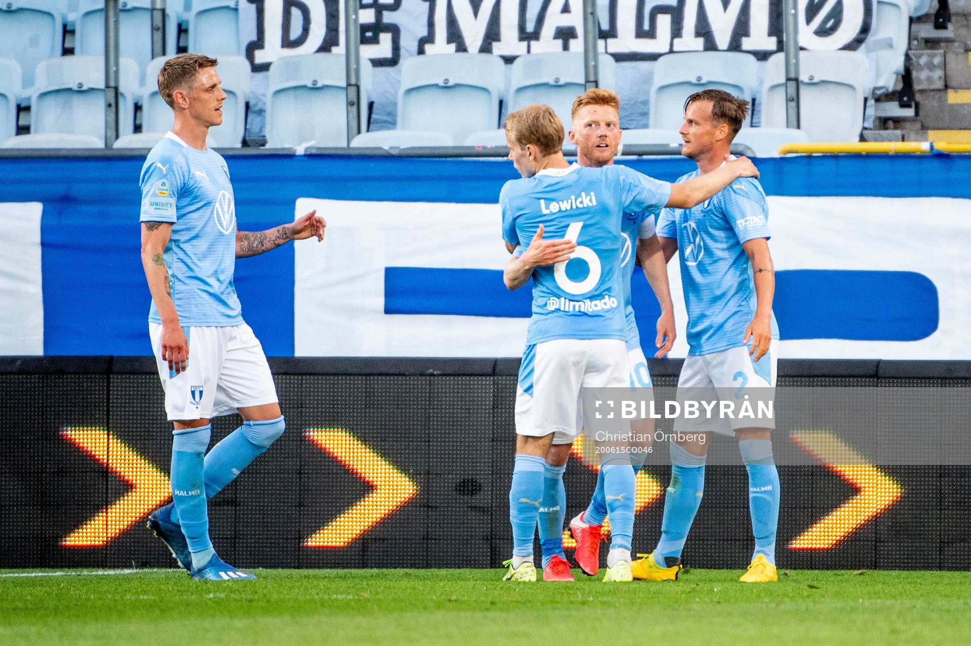 Malmö FFs Anders Christiansen jublar