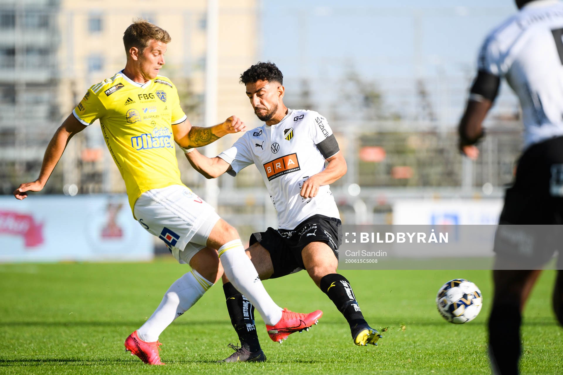 Falkenbergs Marcus Klingenberg Mathisen och Häckens Daleho