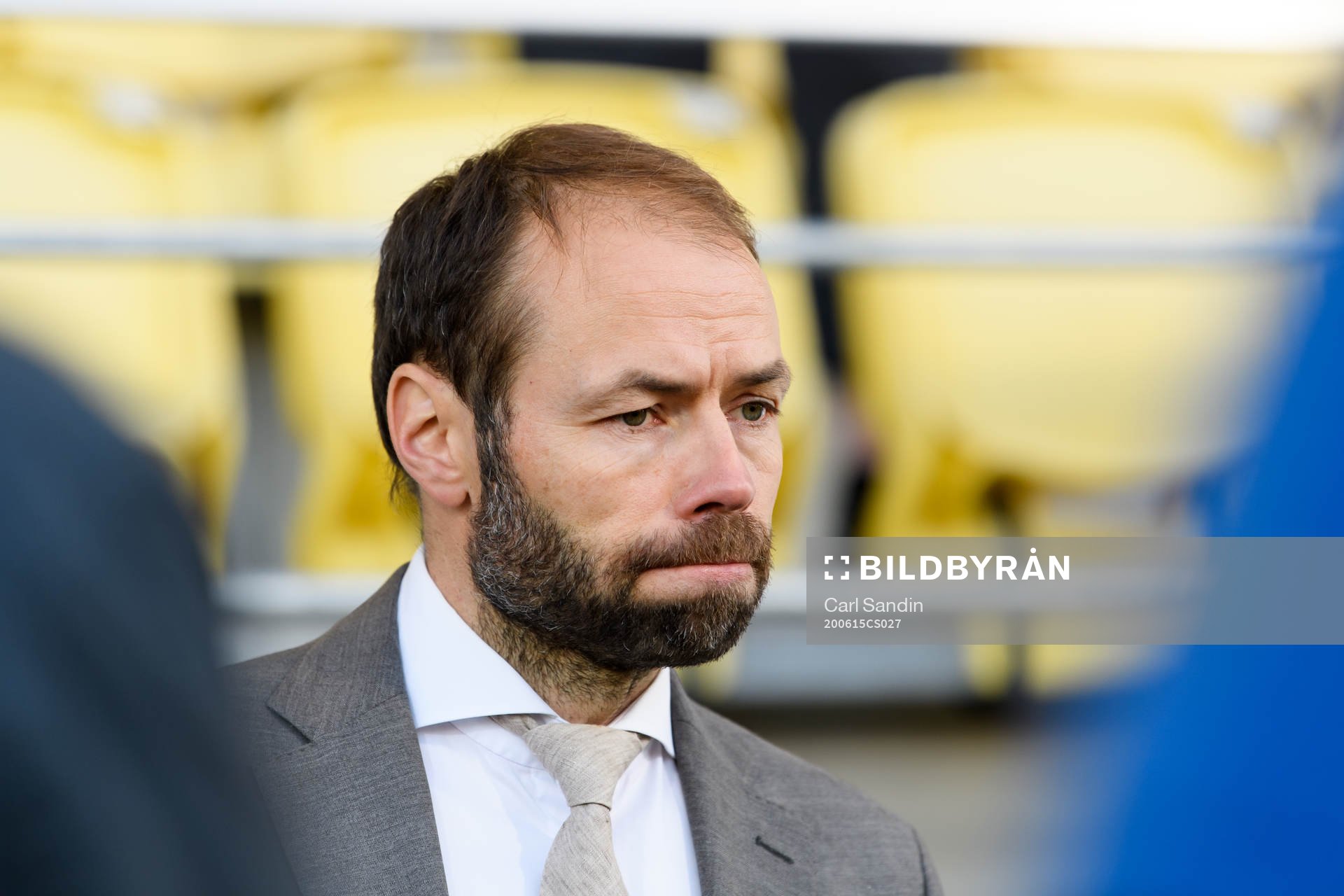 Häckens tränare Andreas Alm