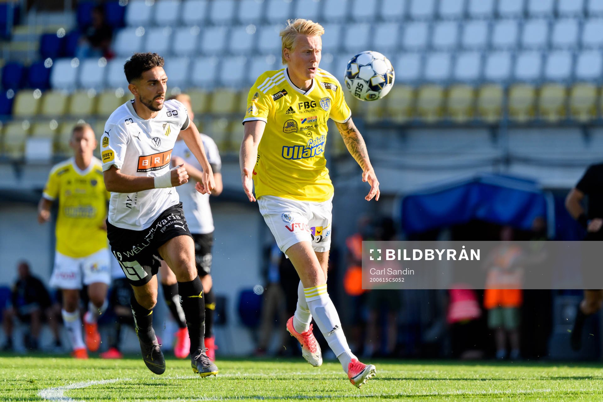 Häckens Daleho Irandust och Falkenbergs Jacob Ericsson