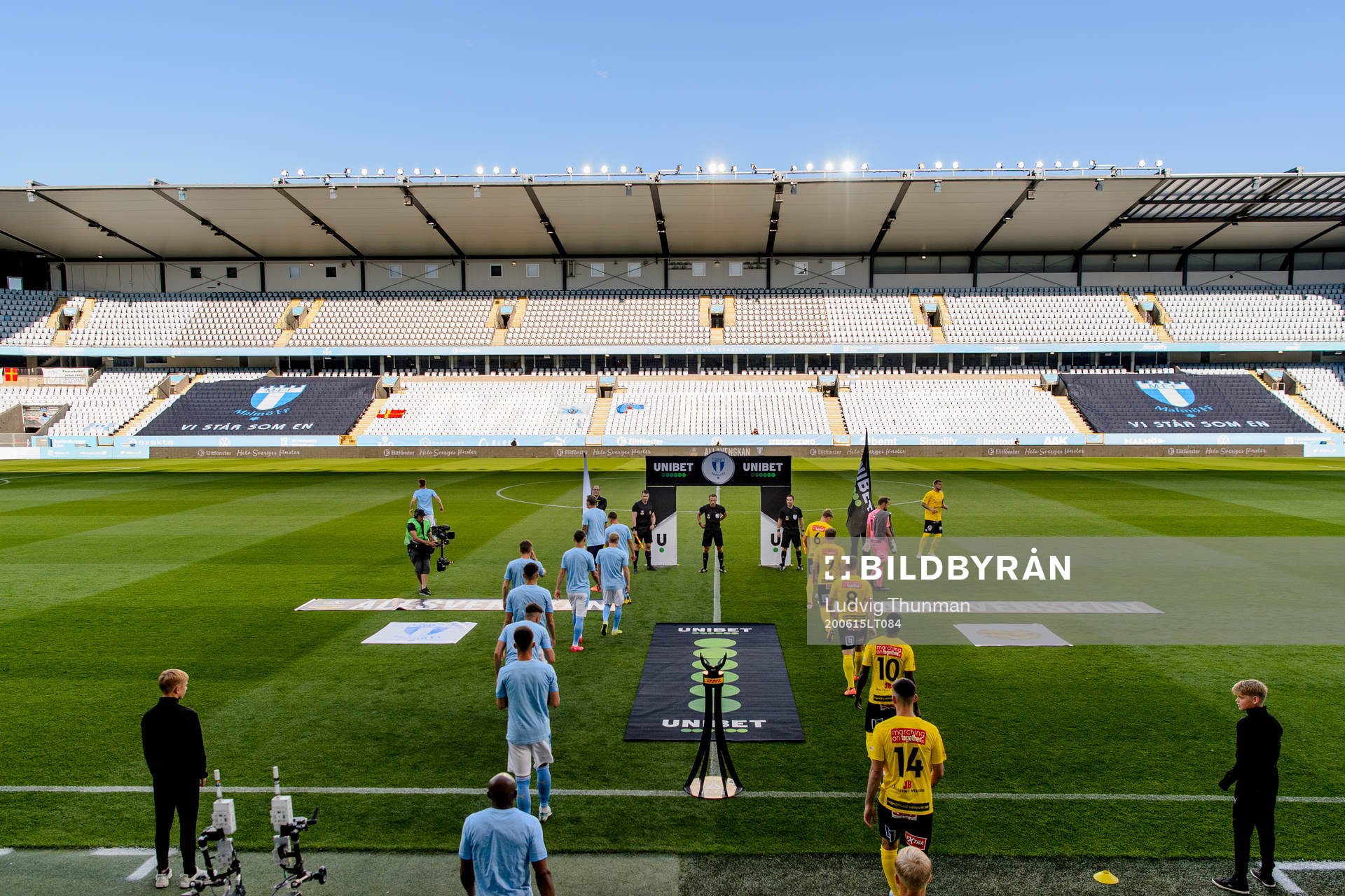 Översiktsbild över Eleda Stadion
