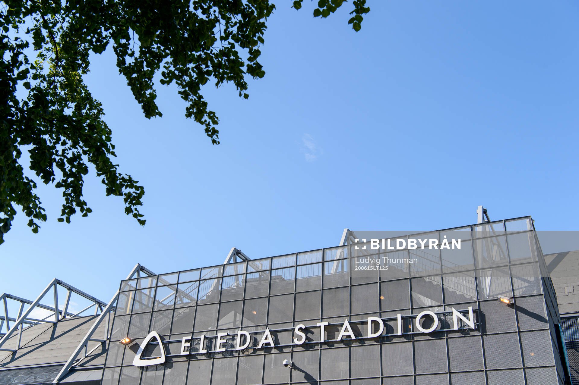 Exteriör över Elea Stadion
