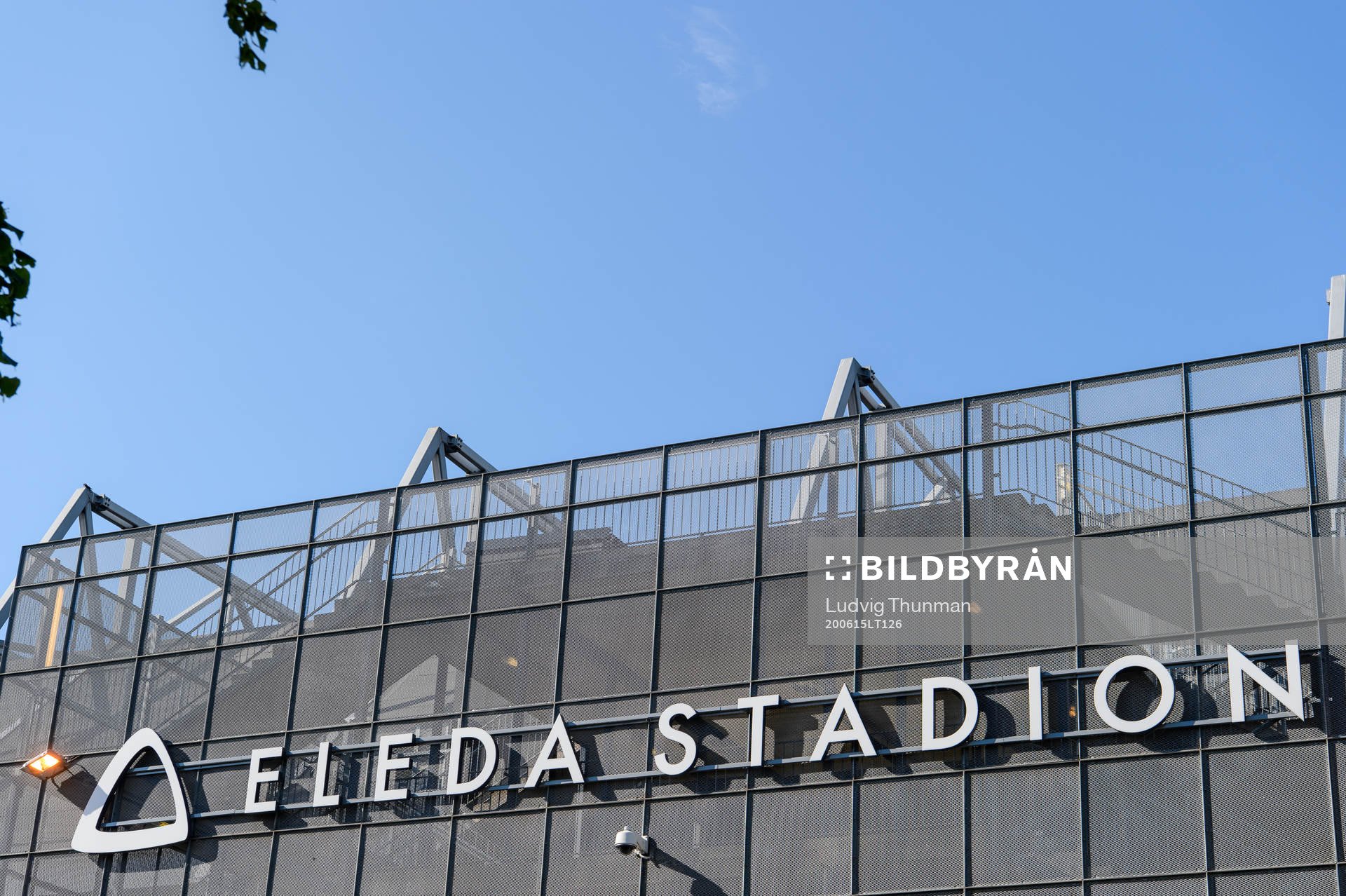 Exteriör över Elea Stadion
