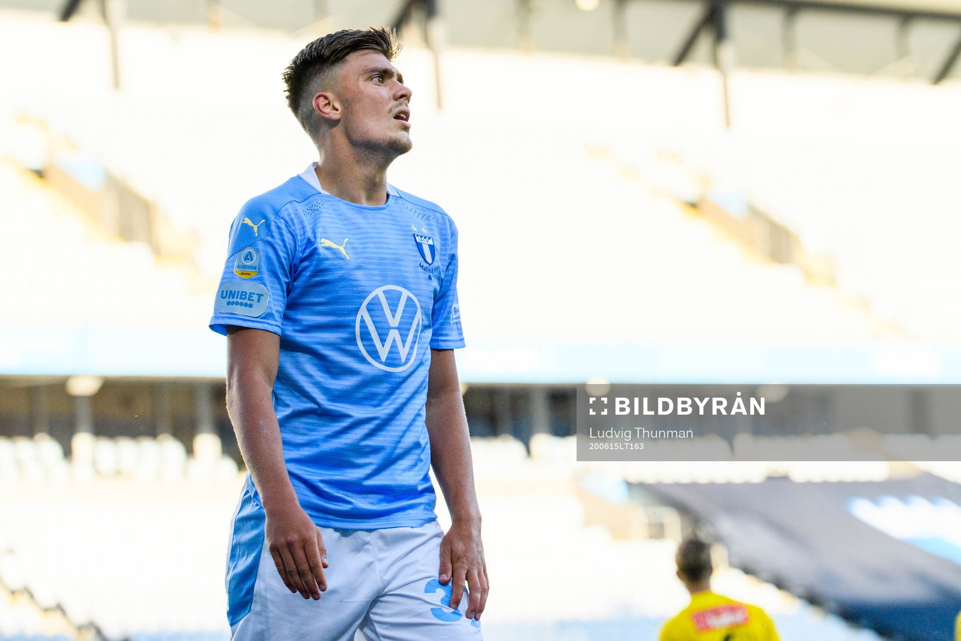 Malmö FFs Tim Prica deppar