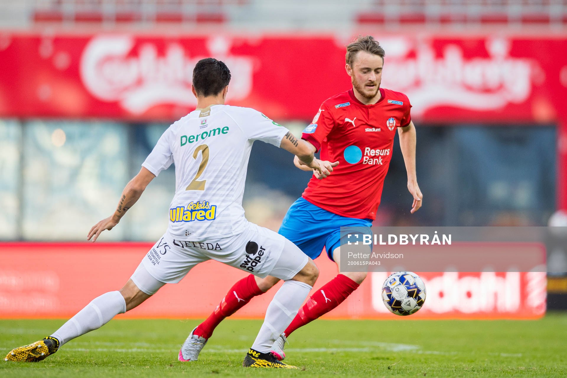 Helsingborgs Rasmus Jönsson och Varbergs Jon Birkfeldt