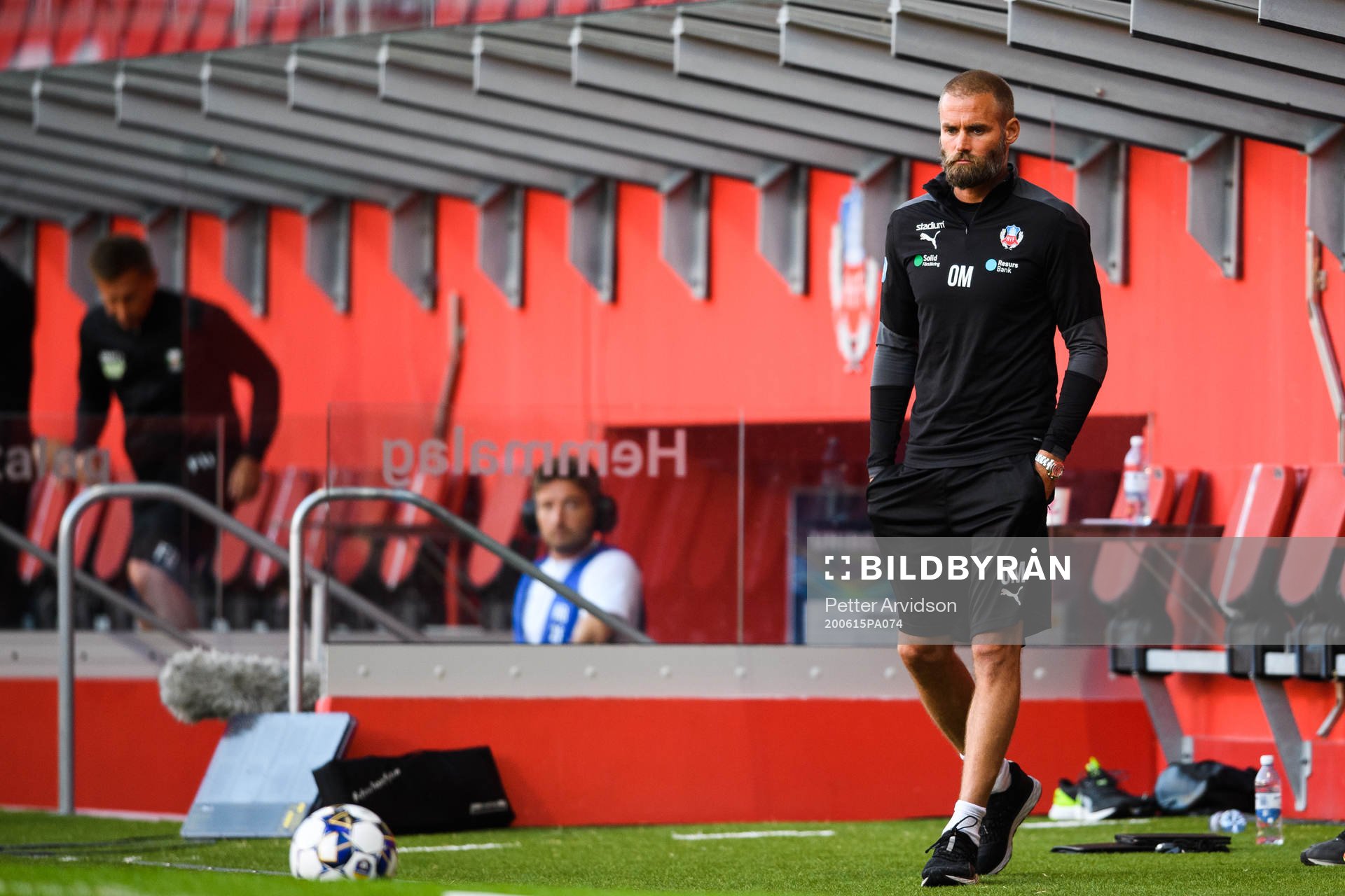 Helsingborgs tränare Olof Mellberg