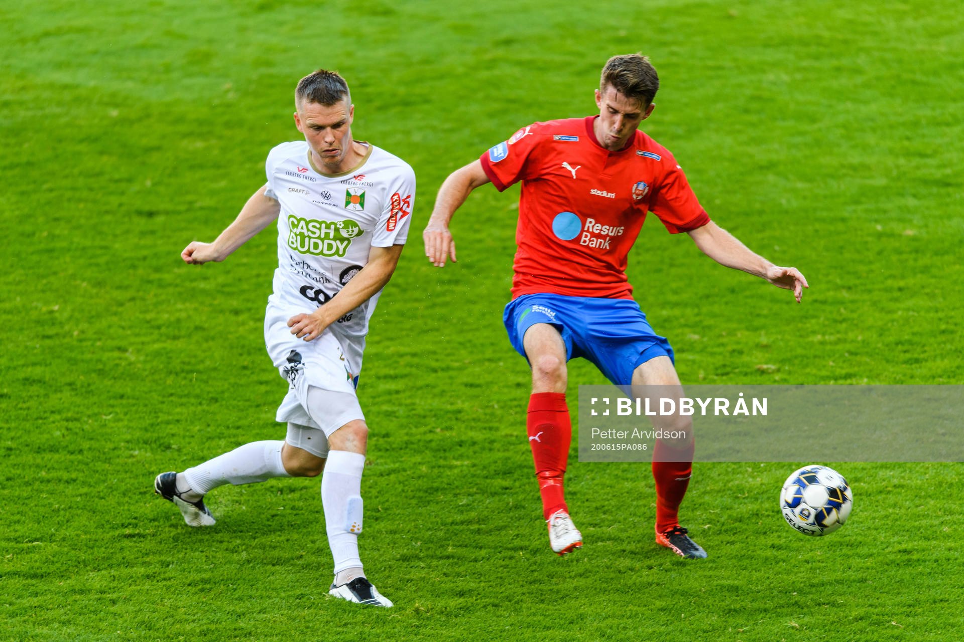 Varbergs Anton Liljenbäck och Helsingborgs Adam Eriksson