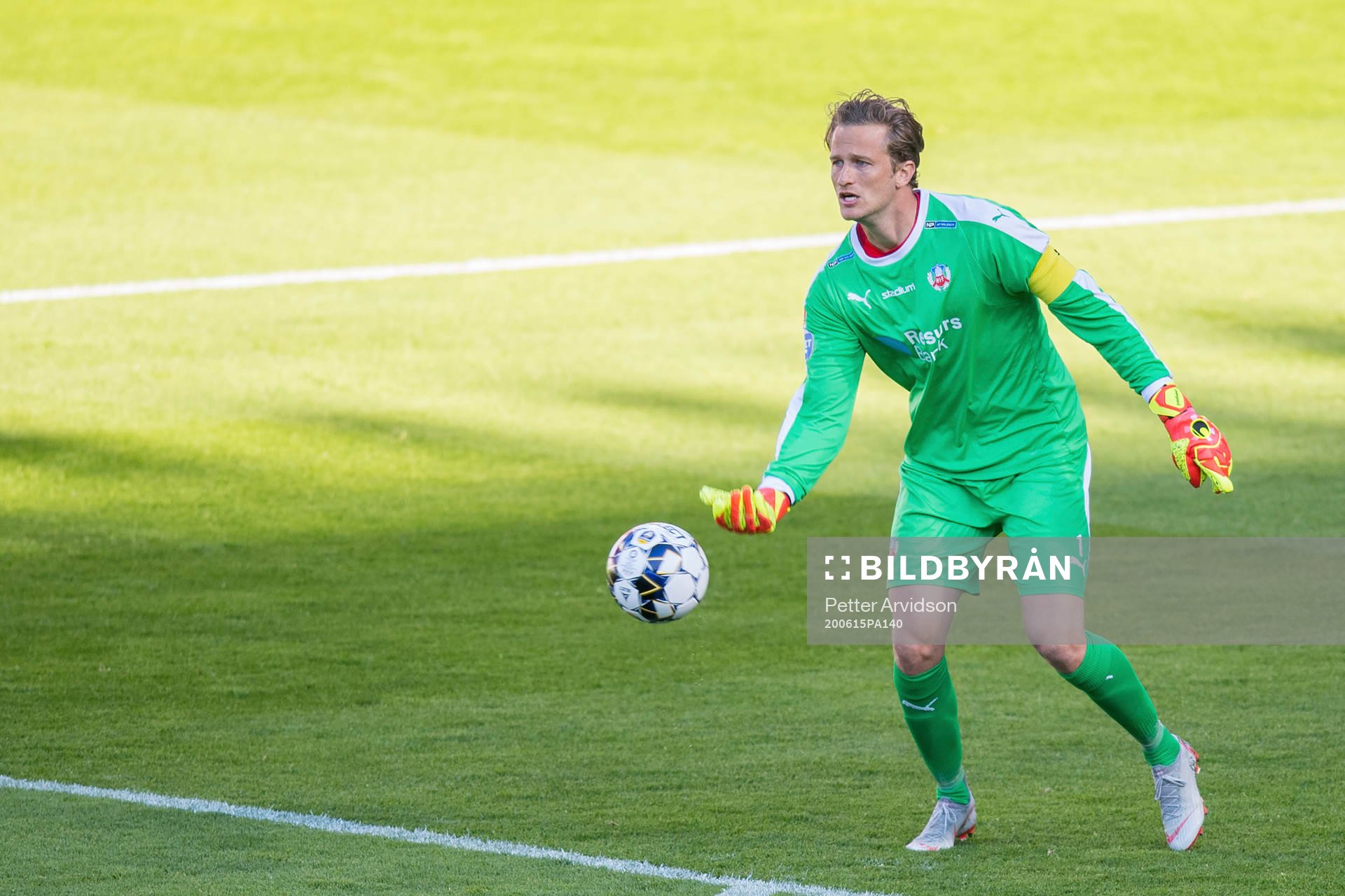 Helsingborgs målvakt Anders Lindegaard