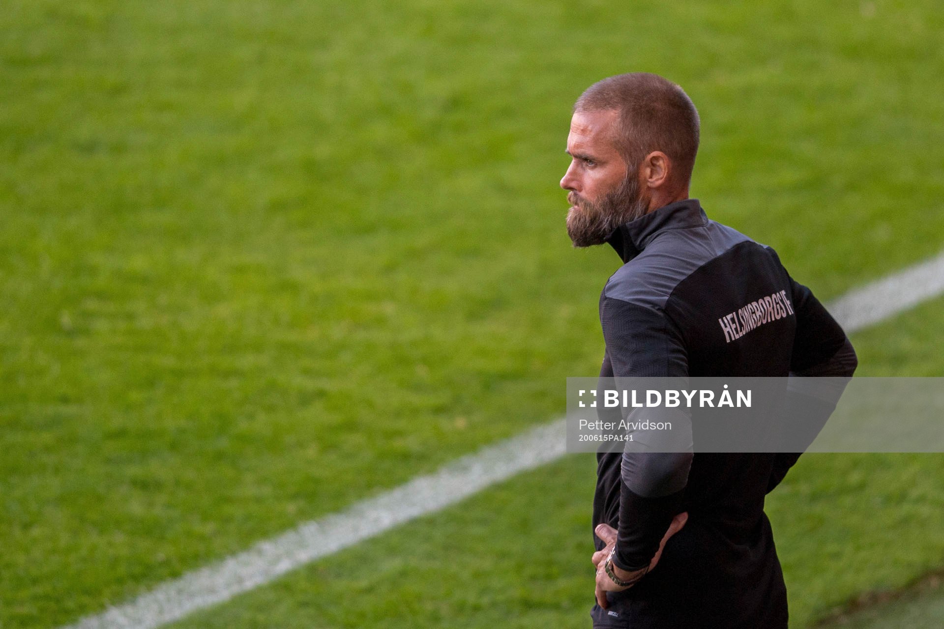 Helsingborgs tränare Olof Mellberg
