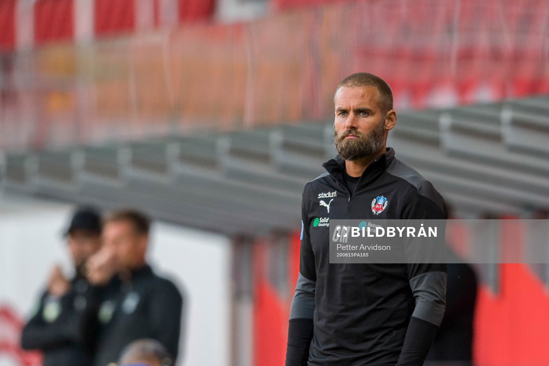 Helsingborgs tränare Olof Mellberg
