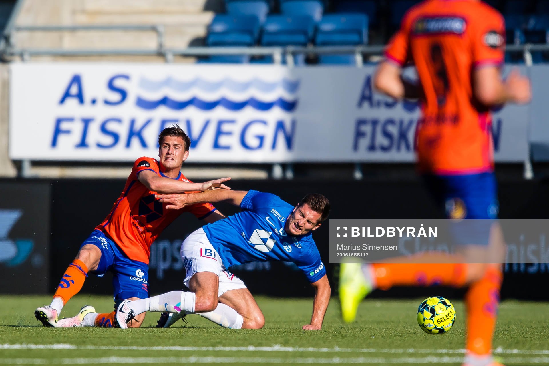 Sigurd Hauso Haugen of Aalesund and Kristoffer Haugen of