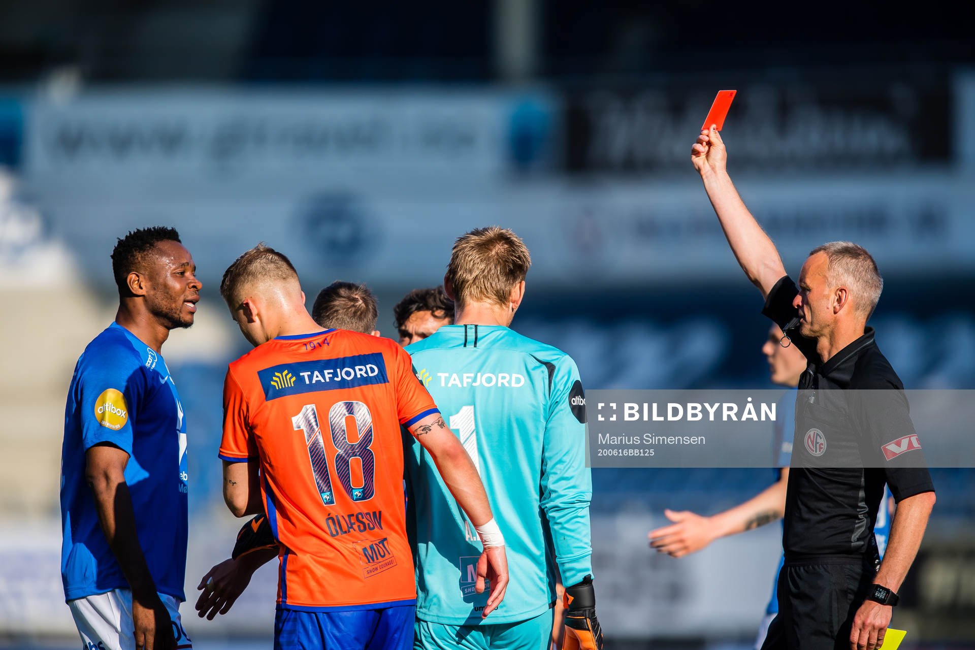 Leke Samson James of Molde