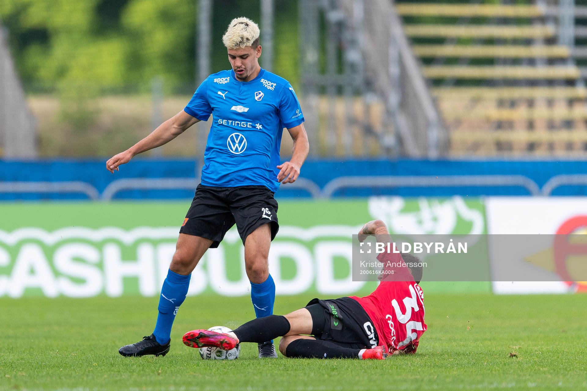 Halmstads Edvin Kurtulus och Trelleborgs Herman Hallberg