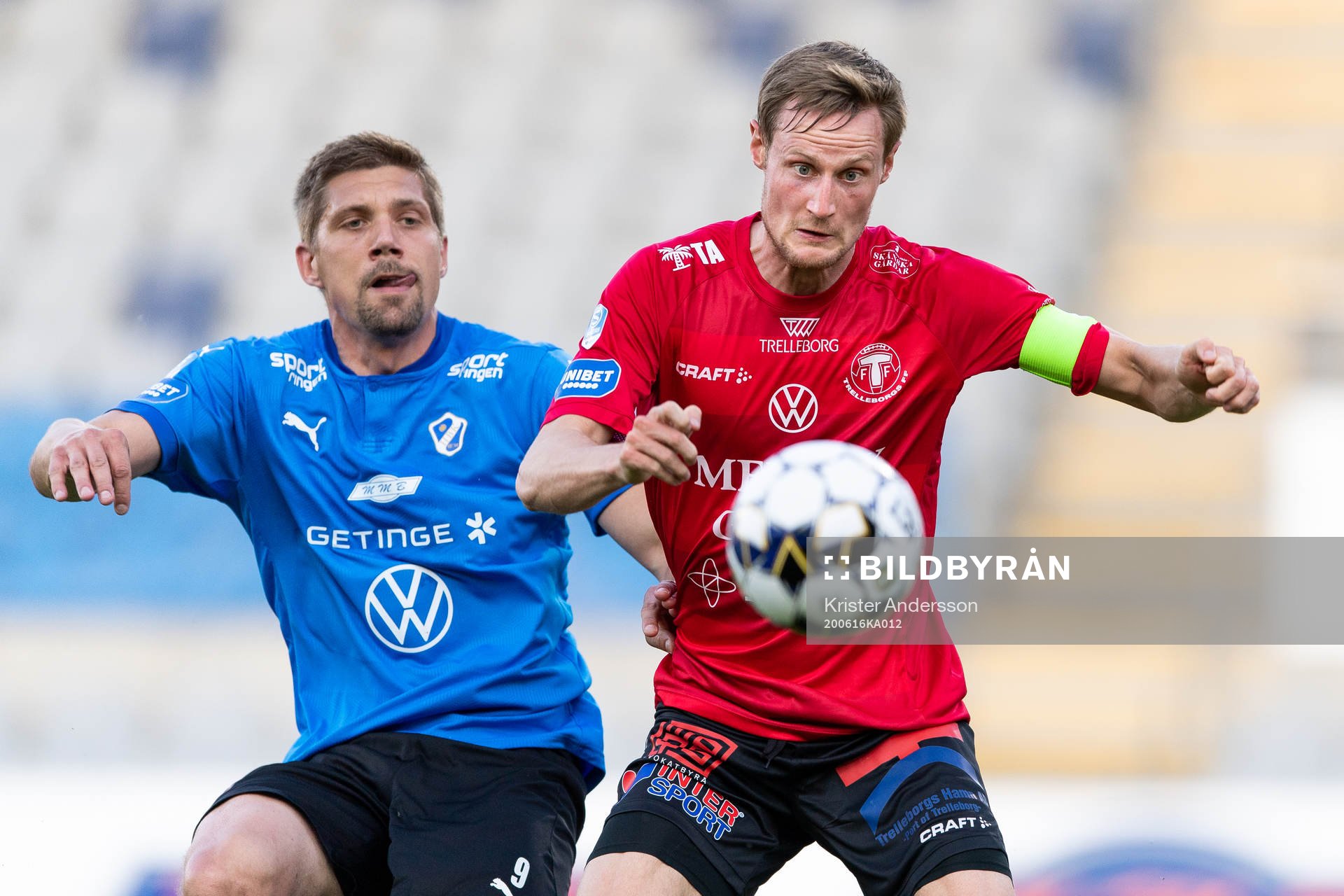 Halmstads Mikael Boman och Trelleborgs Anton Tideman