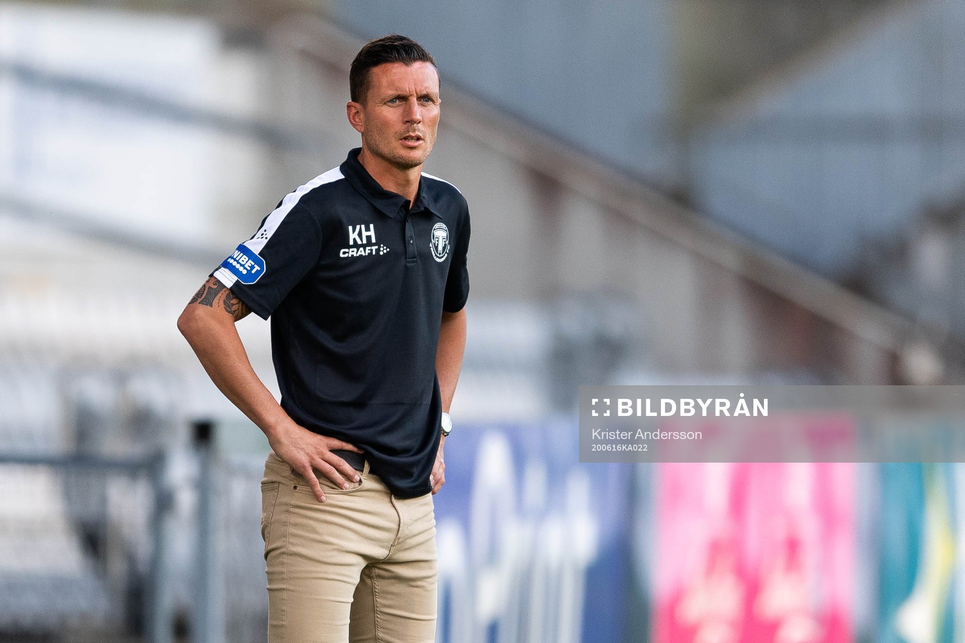 Trelleborgs tränare Kristian Haynes