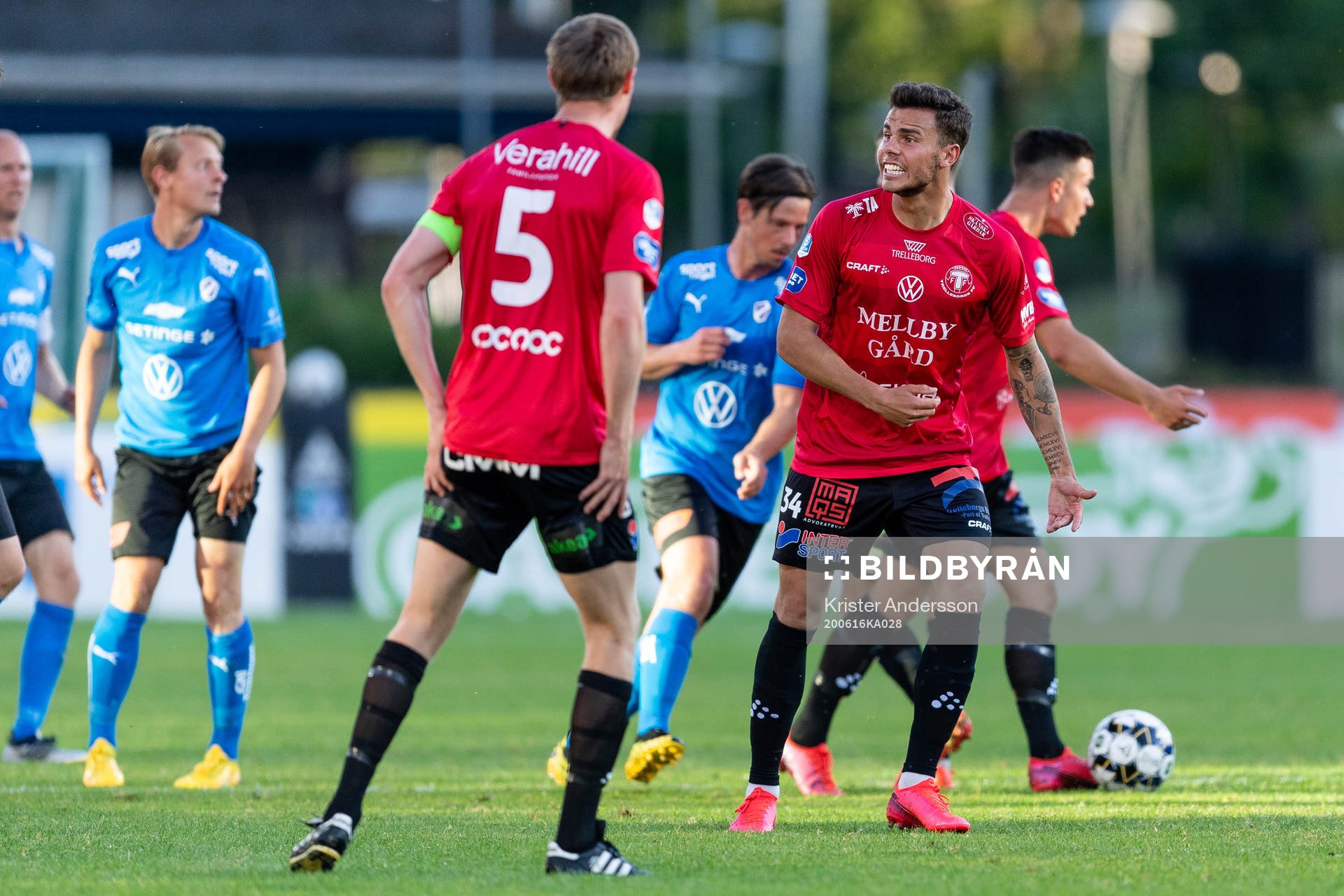 Trelleborgs Herman Hallberg reagerar
