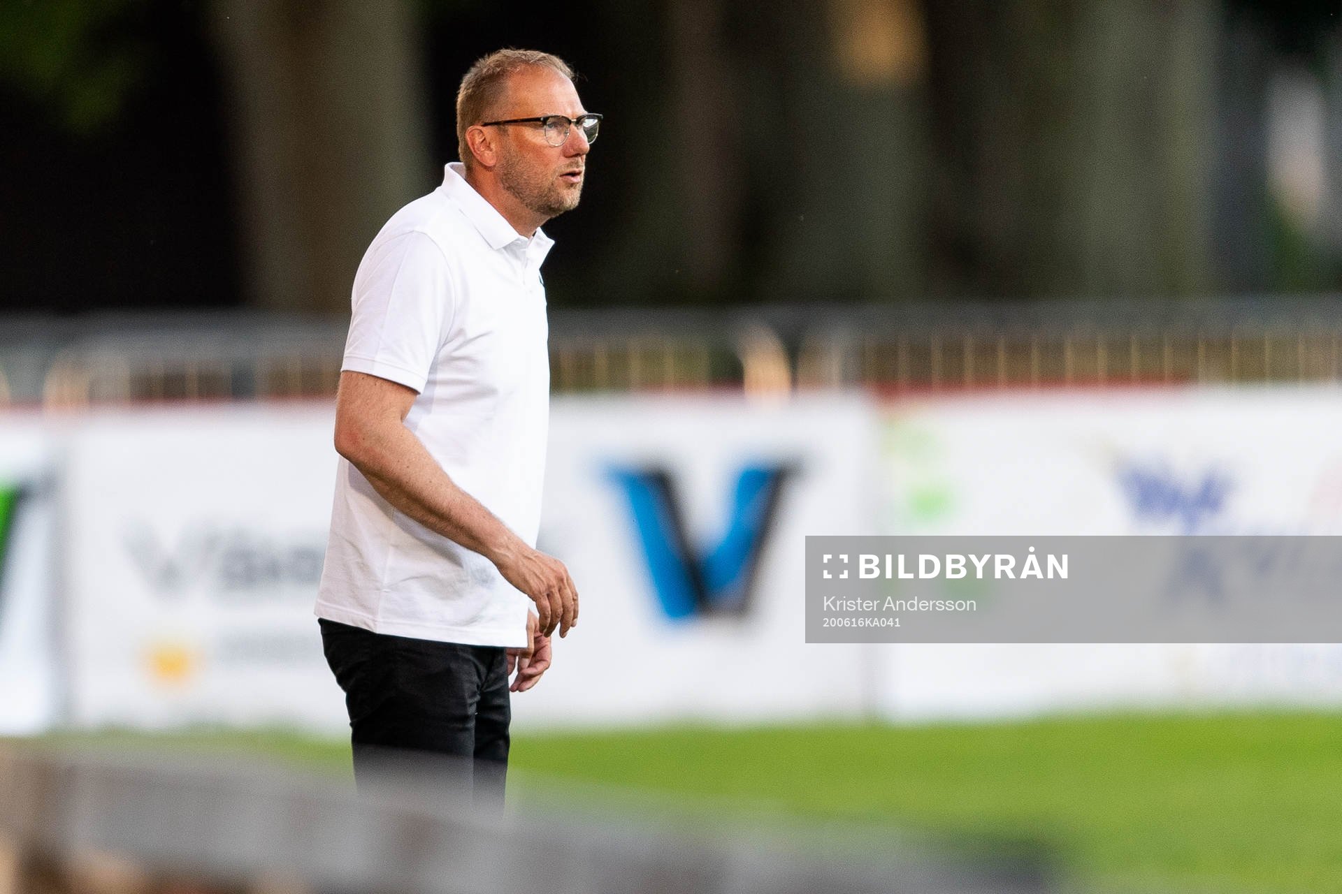 Halmstads tränare Magnus Haglund