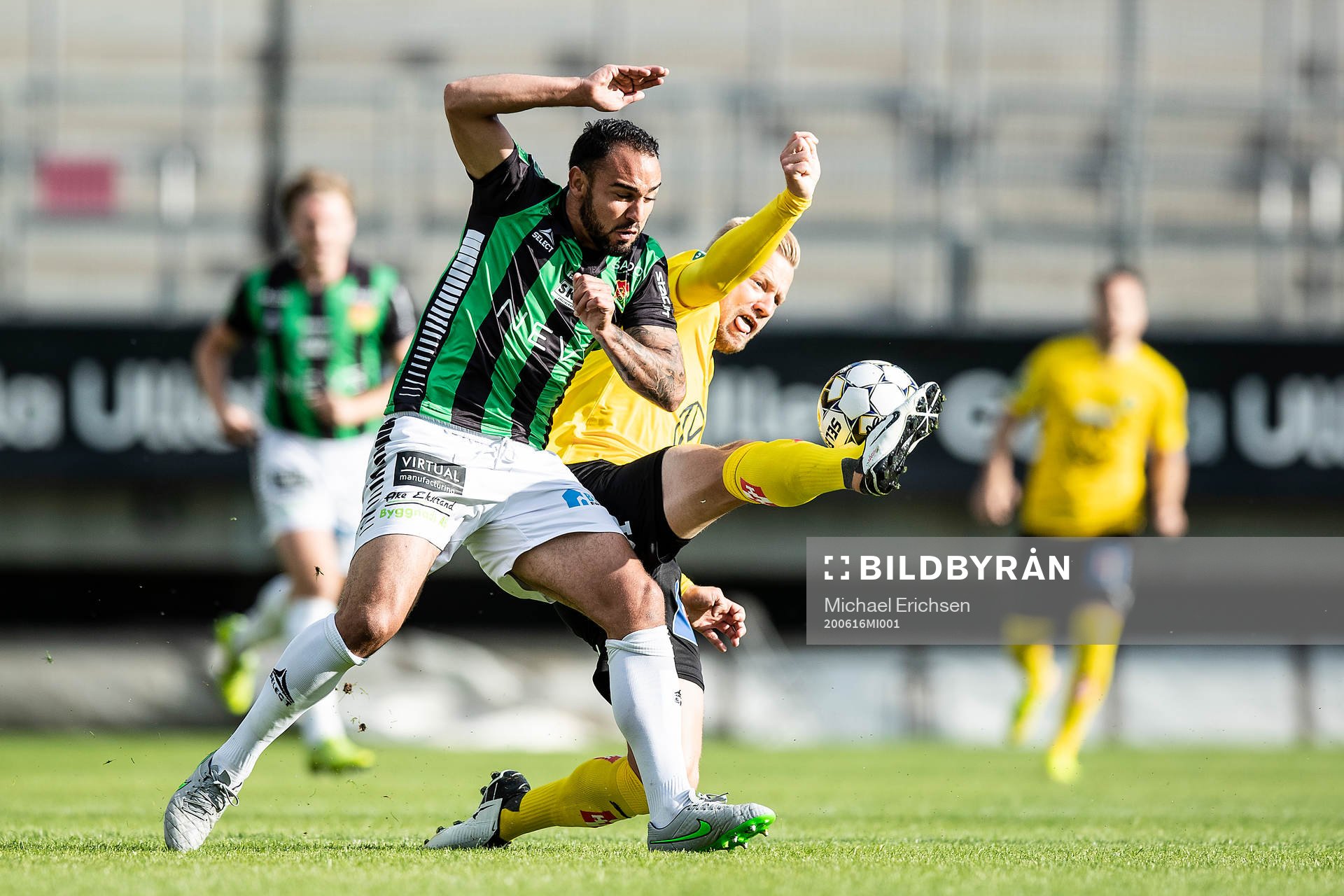 Jönköpings Sebastian Crona och GAIS Richard Yarsuvat