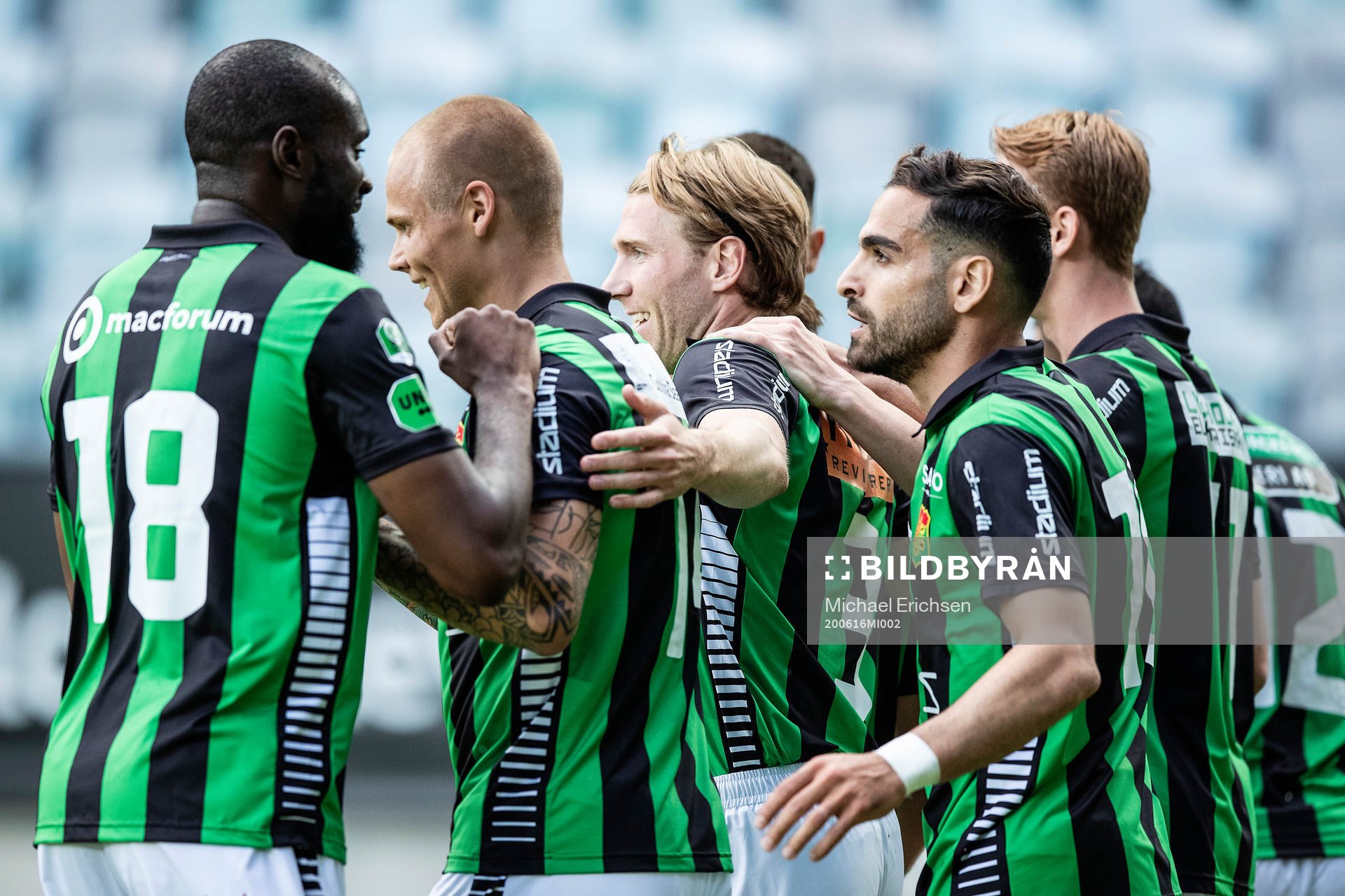 GAIS August Wängberg jublar