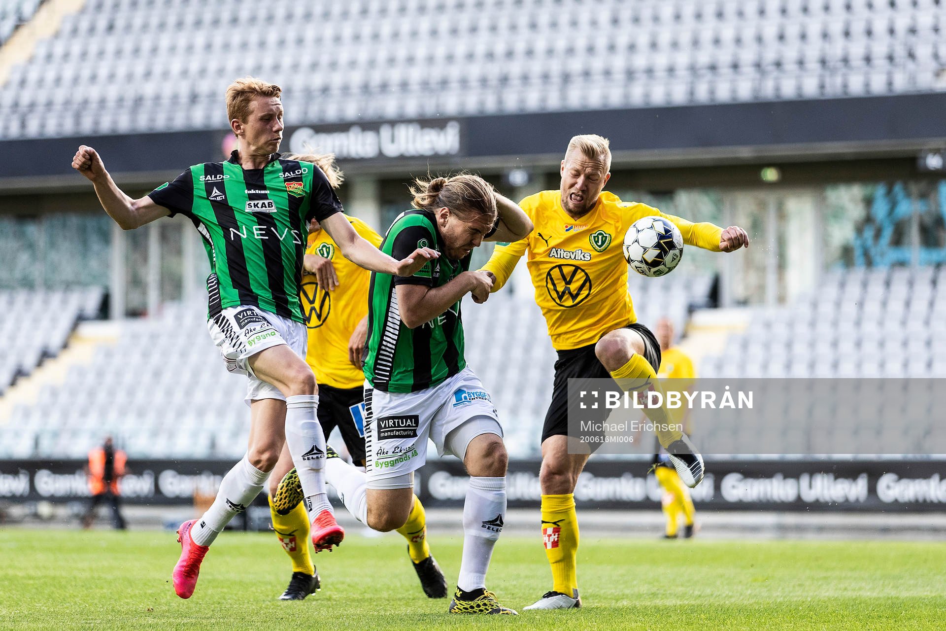 GAIS Julius Lindberg och Charlie Weberg mot Jönköpings