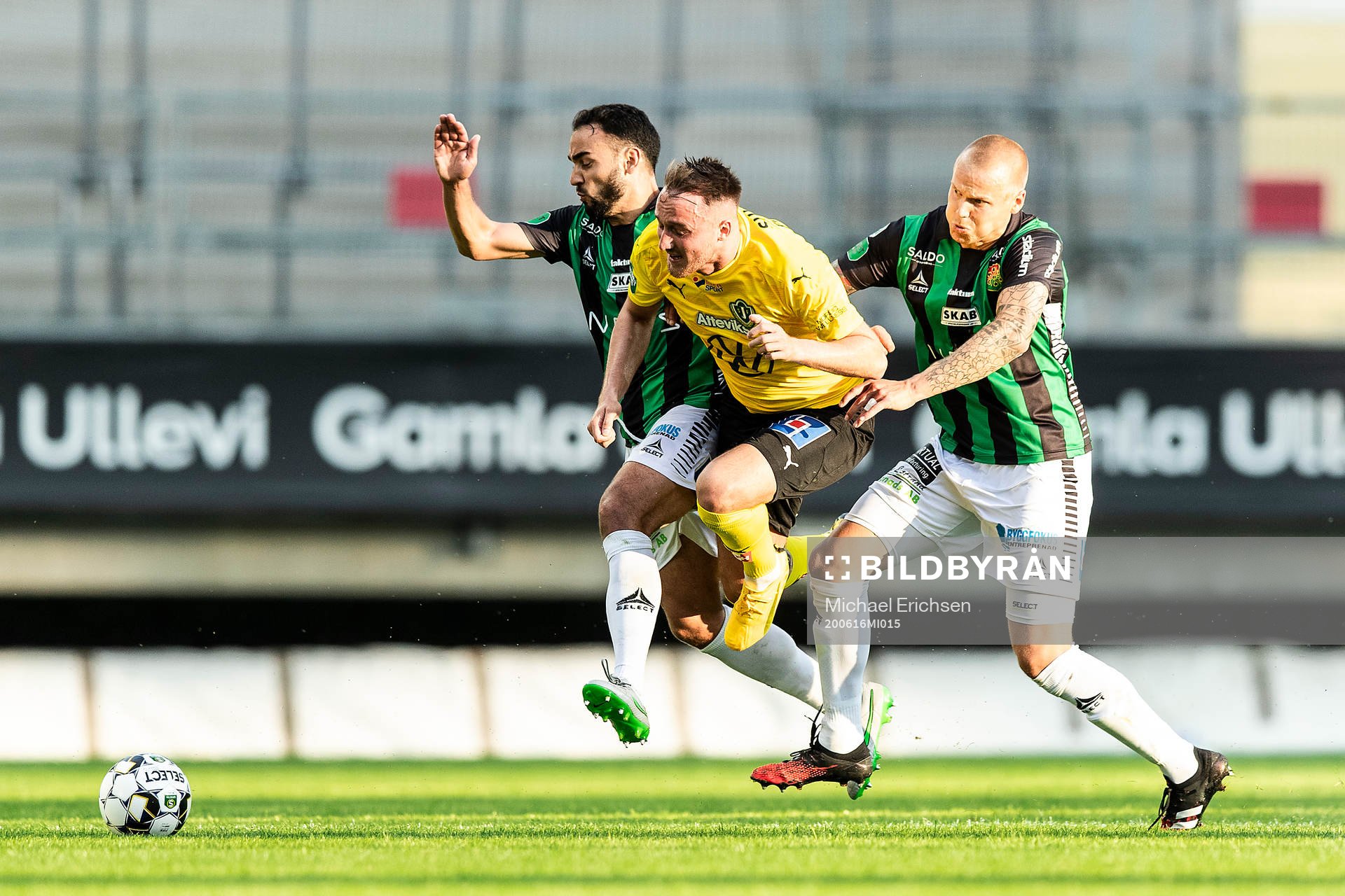 GAIS Richard Yarsuvat och Jesper Brandt mot Jönköpings